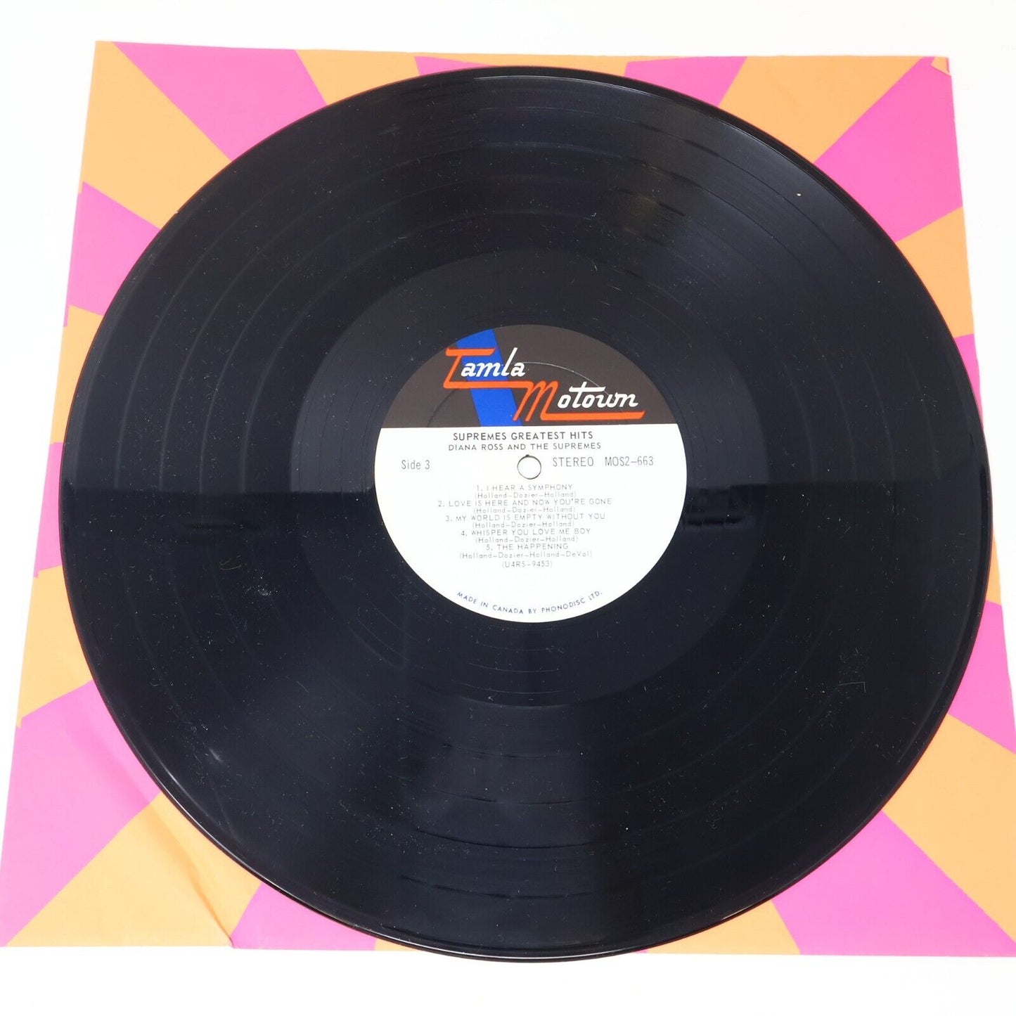Diana Ross And The Supremes Greatest Hits 2x LP Record 1967 MOS2-663 Canada 60s