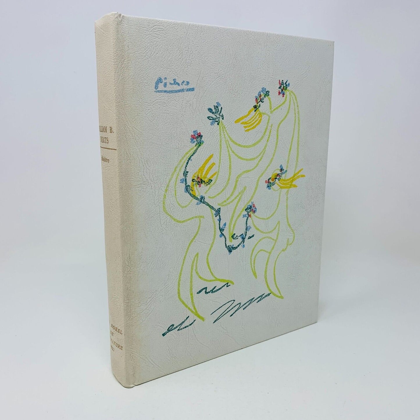 1962 Théâtre Rombaldi Prix Nobel Littérature William Butler Yeats Picasso Cover