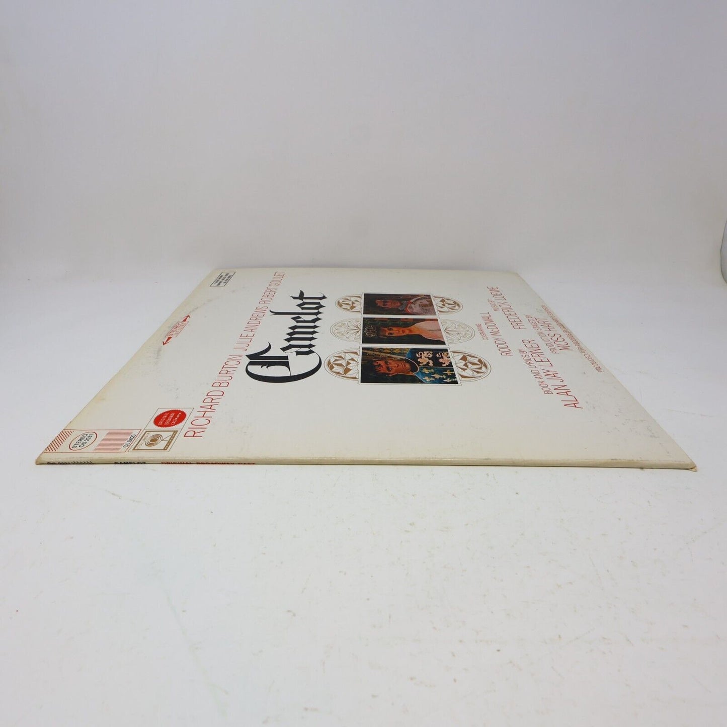Julie Andrews/Richard Burton/Lerner/Loewe Camelot Broadway Cast LP Record OS2031
