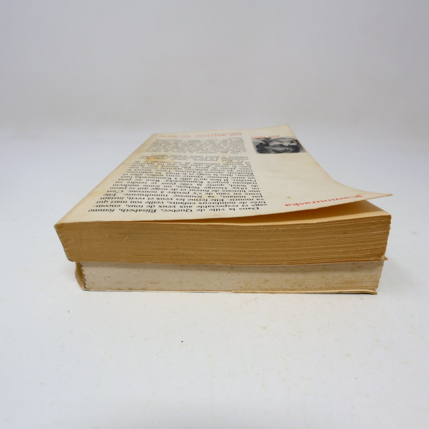Anne Hébert Lot 2 Livres Kamouraska/Les Enfants du Sabbat Littérature Québécoise