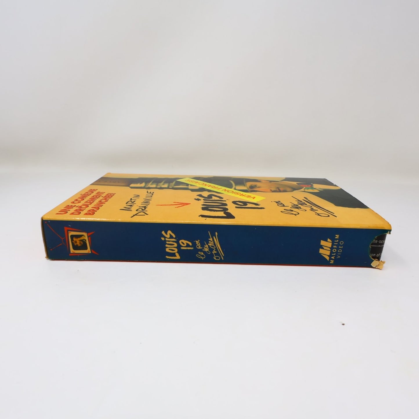 Louis 19 VHS 1994 Martin Drainville Comédie NTSC Testé Malofilm Dominique Michel