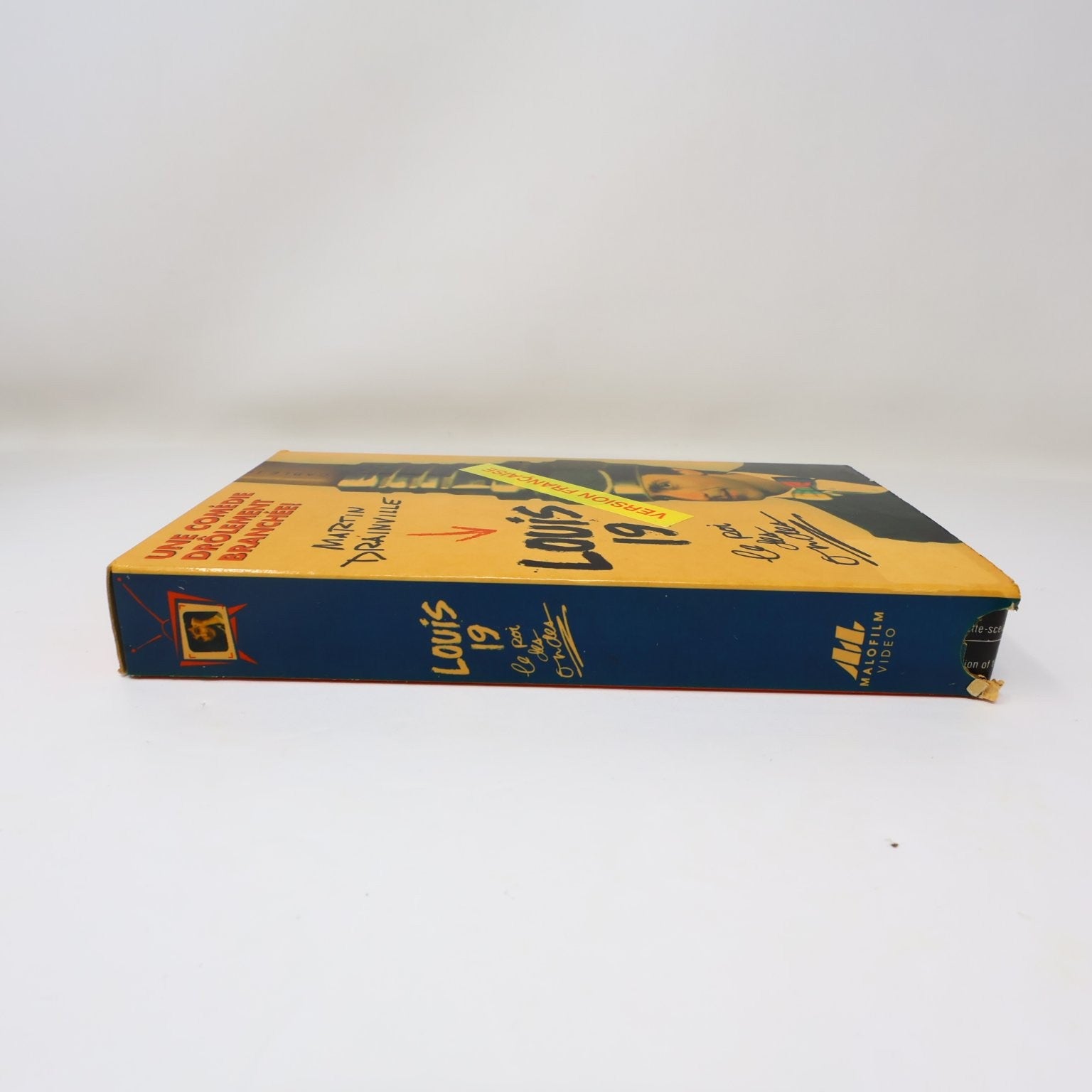 Louis 19 VHS 1994 Martin Drainville Comédie NTSC Testé Malofilm Dominique Michel