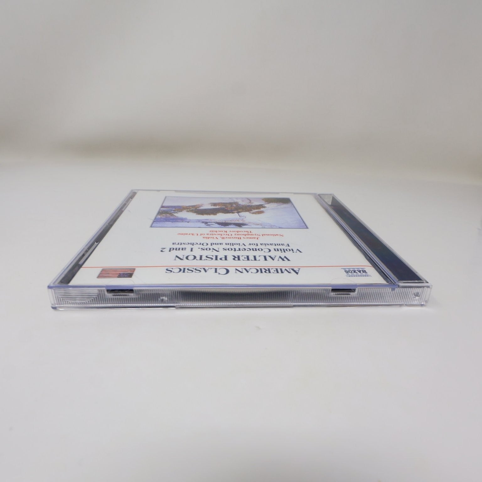 Walter Piston Violin Concertos Nos. 1 & 2 Fantasia 1999 CD Classical Naxos