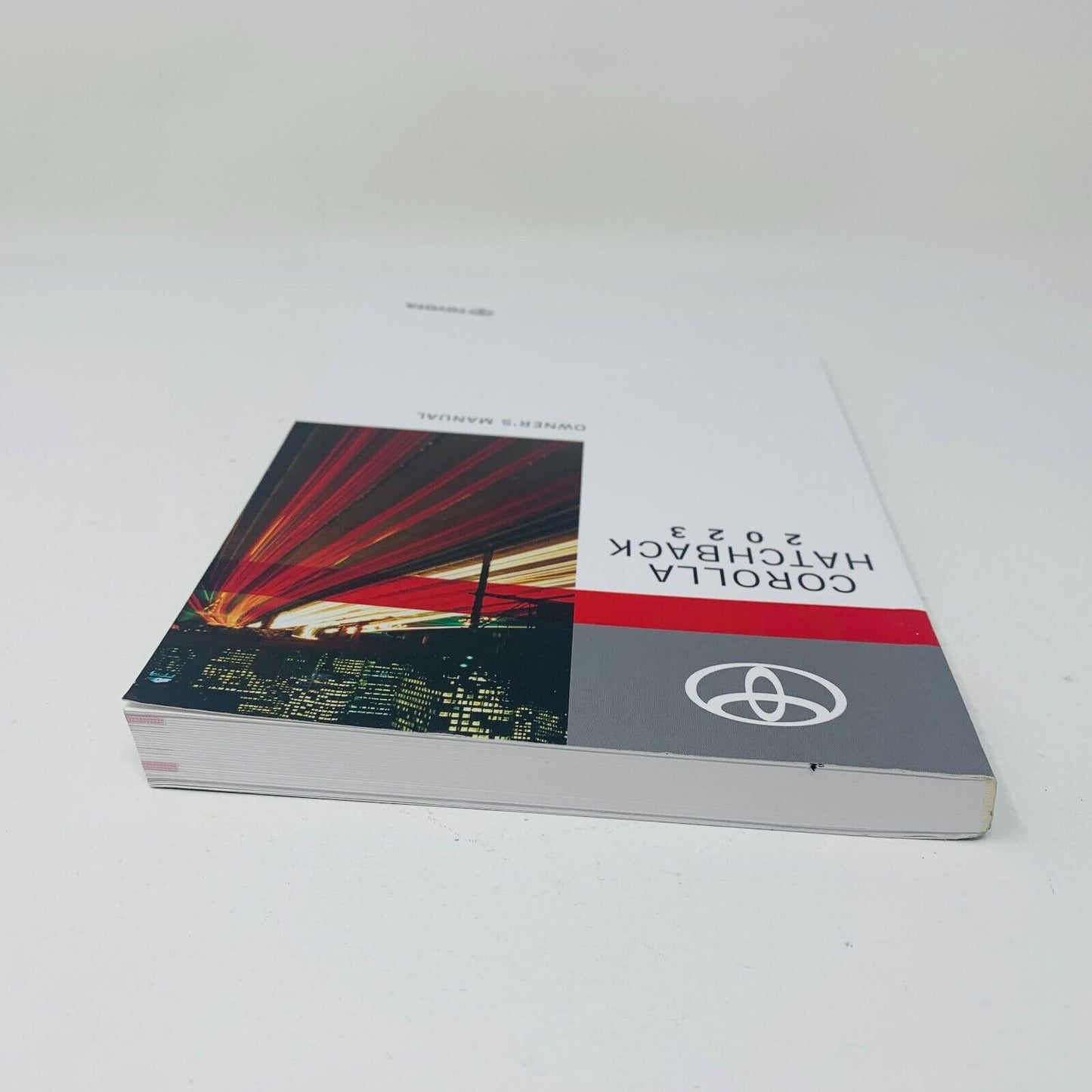 Corolla Hatchback 2023 Owner's Manual by Toyota PB Car Instructions 01999-12S00