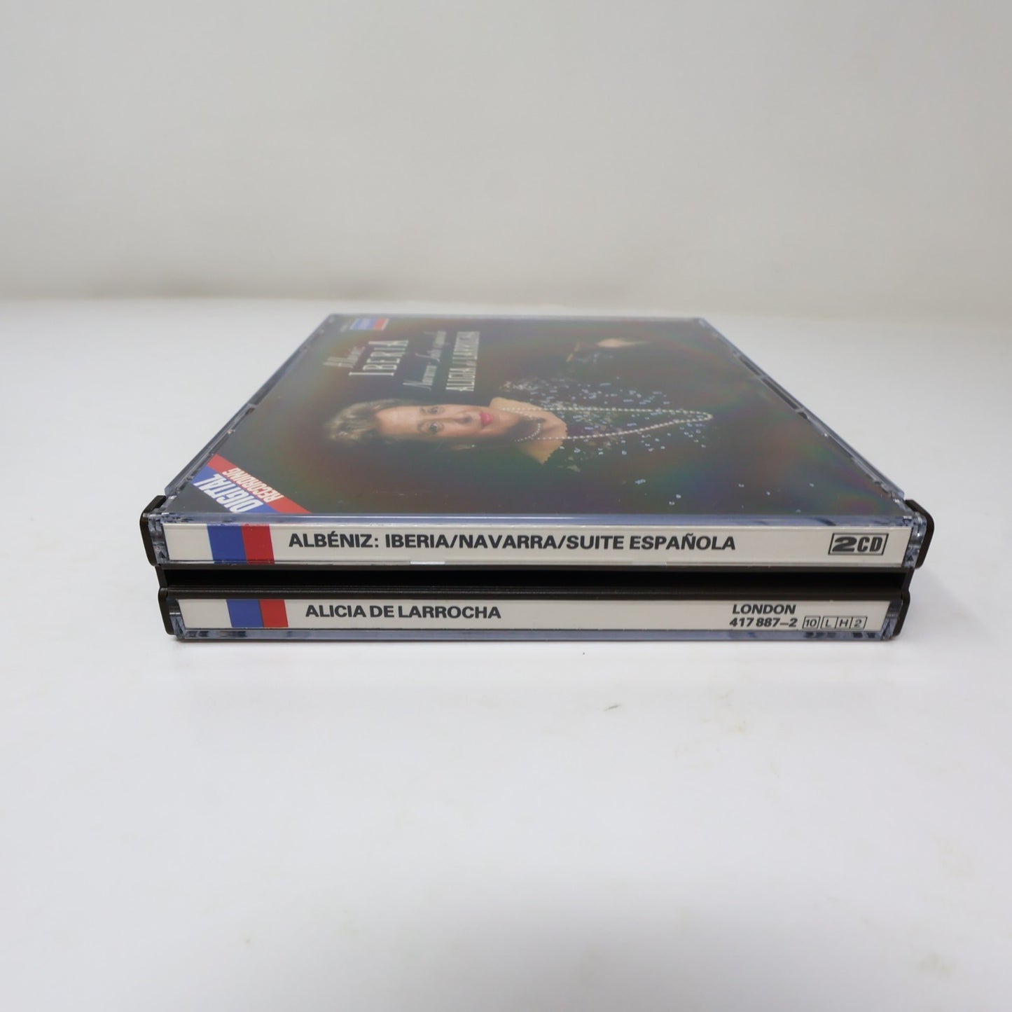 Alicia De Larrocha Isaac Albéniz Iberia/Navarra/Suite Espaňola Double CD 1988