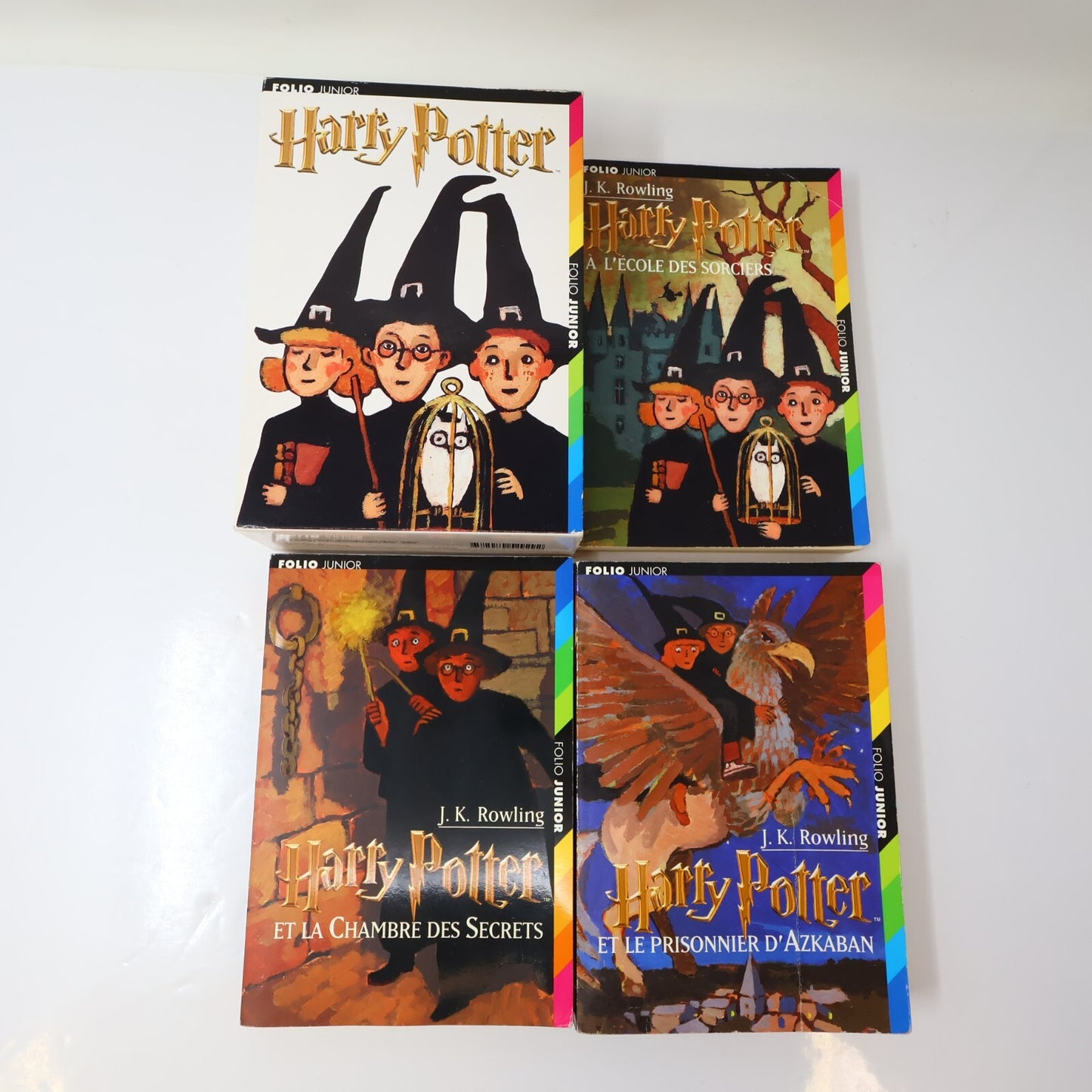 Harry Potter Coffret #1-3 École des Sorciers/Chambre des Secrets/Azkaban Rowling