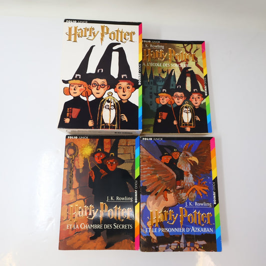 Harry Potter Coffret #1-3 École des Sorciers/Chambre des Secrets/Azkaban Rowling