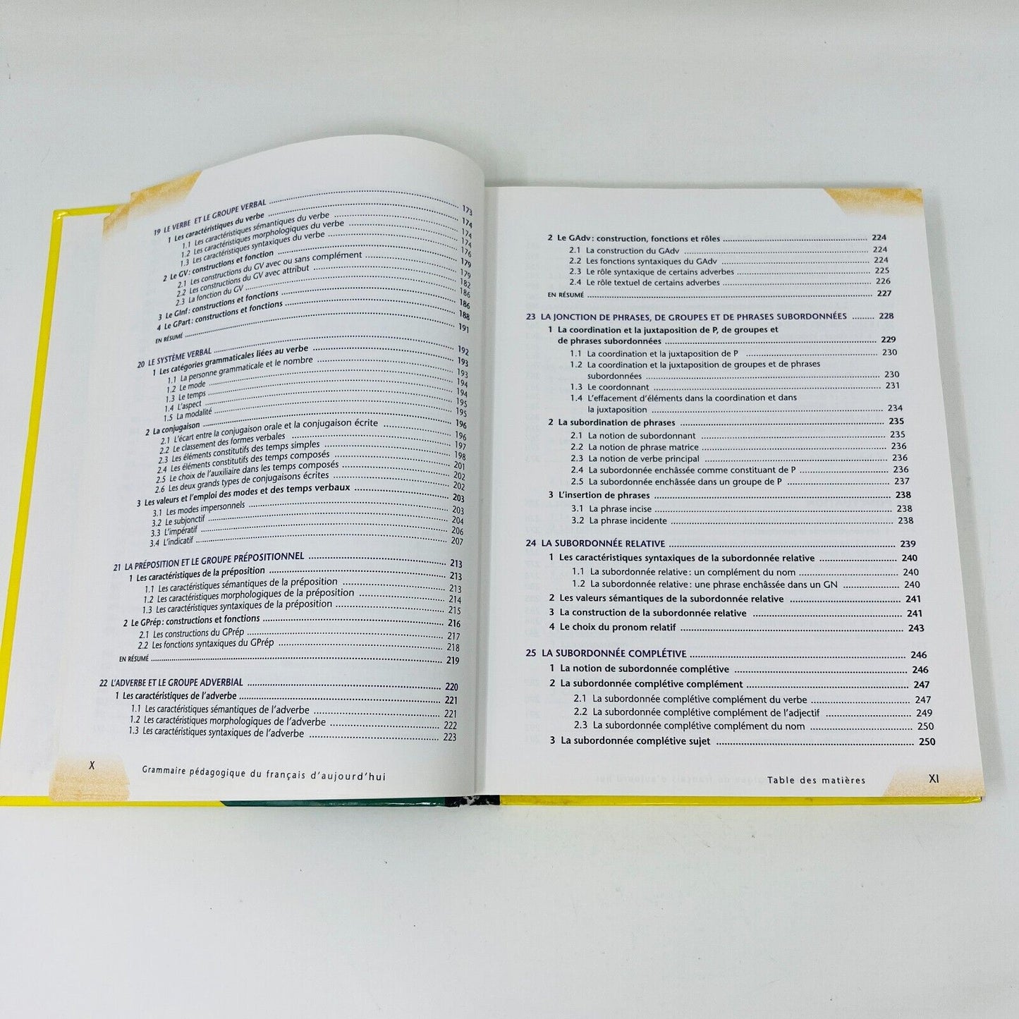 1999 Grammaire Pédagogique du Français d'Aujourd'hui Graficor Langue Référence