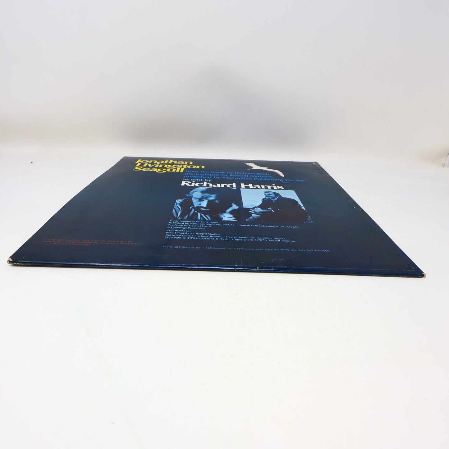 Richard Harris Jonathan Livingston Seagull LP Record Vinyl 1973 DSD-50160 Spoken