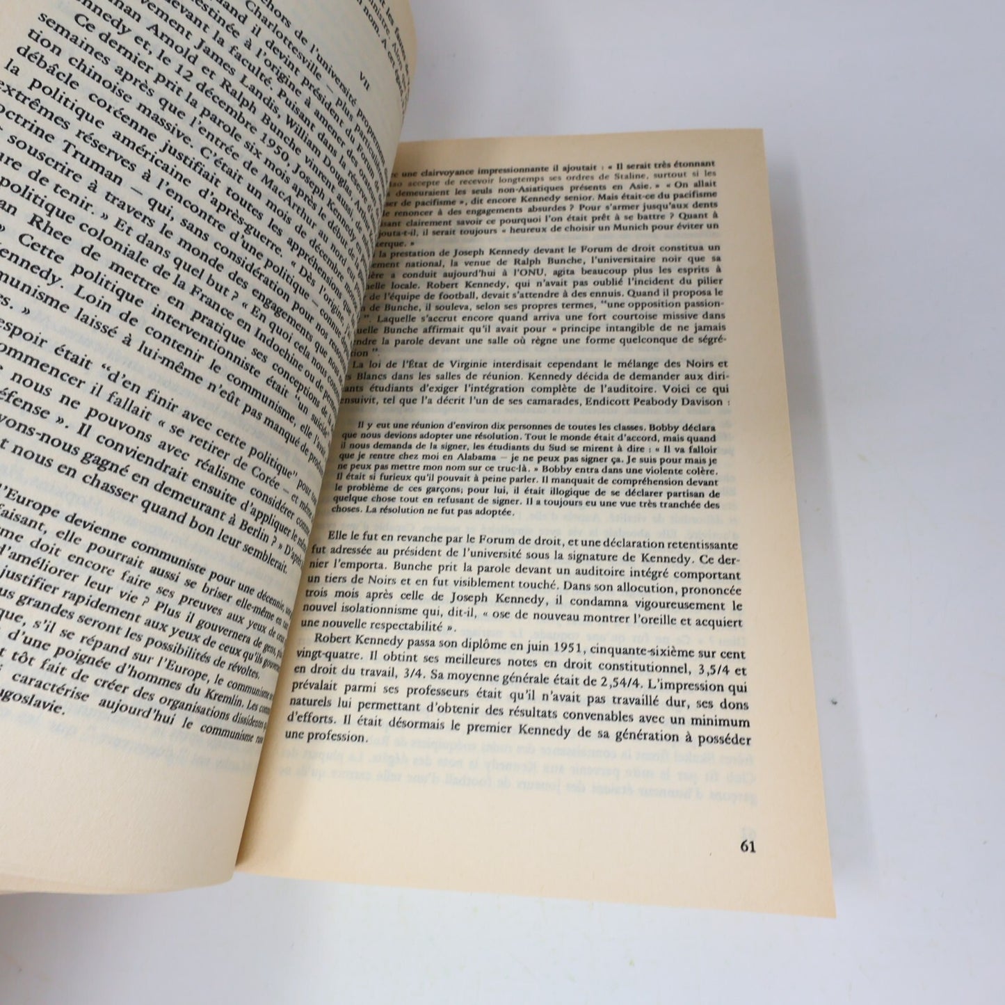 1979 Robert Kennedy et son Temps Schlesinger Biographie Politique États-Unis 70s