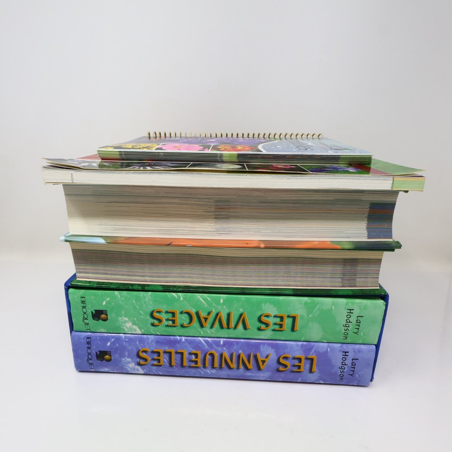 Le Jardinier Paresseux Lot 5 Livres Larry Hodgson Arbustes/Annuelles/Vivaces