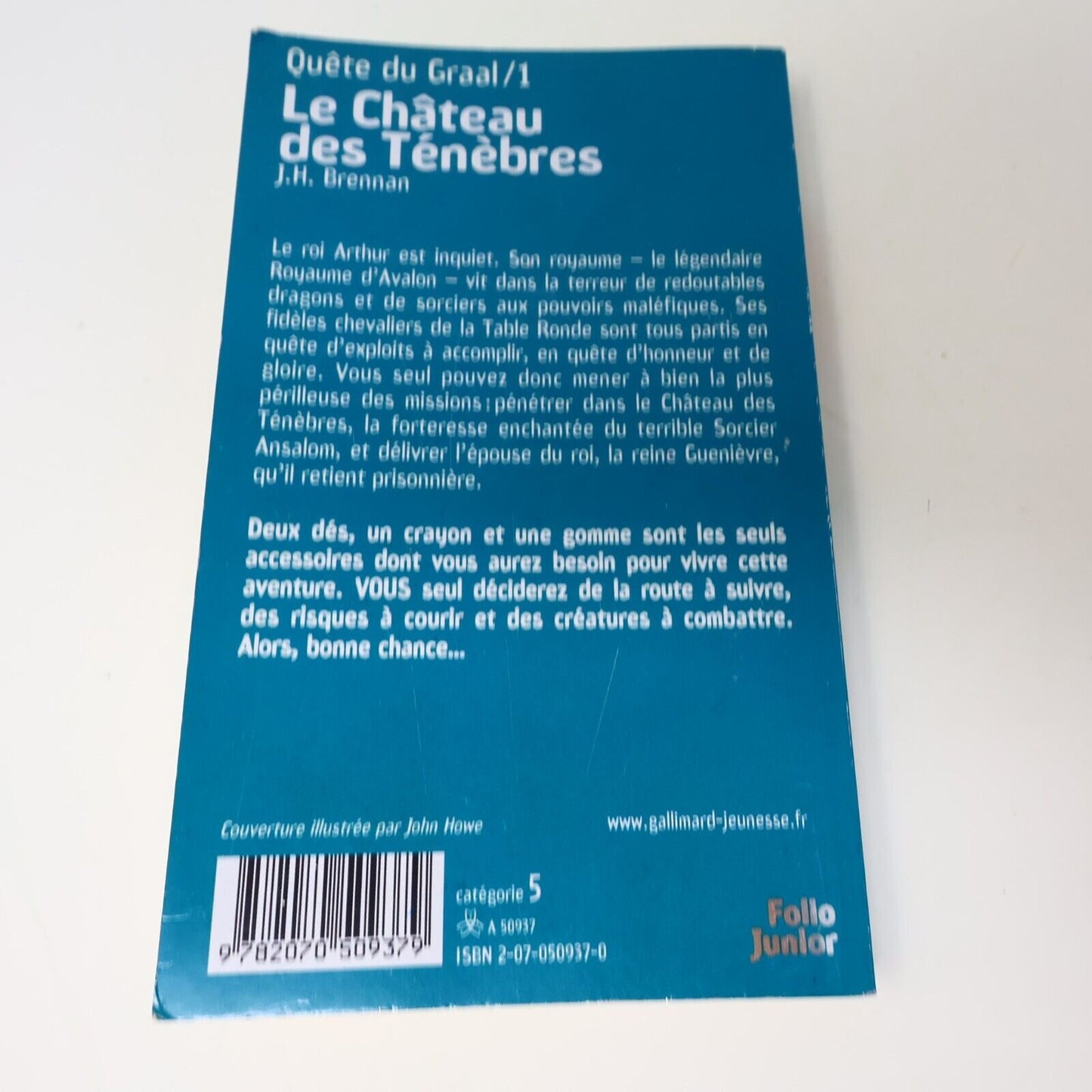 Le Château des Ténèbres/L'Antre des Dragons La Quête du Graal #1-2 Lot LDVELH