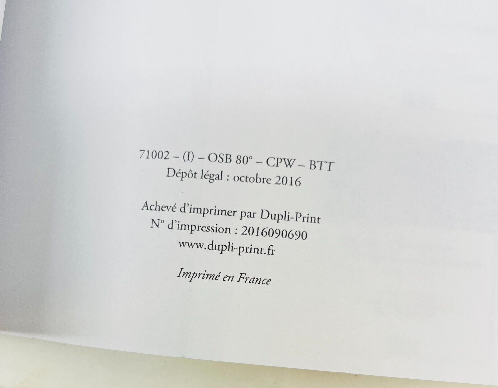 2016 Prendre en Charge les Adultes Souffrant de TDAH Véra/Gaillac Diagnostique