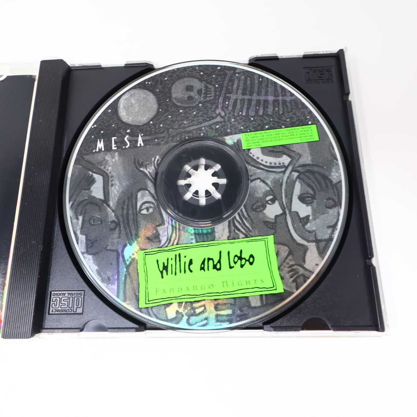 Fandango Nights CD Willie and Lobo Mesa 1994 Jazz Latin Folk R2 79079