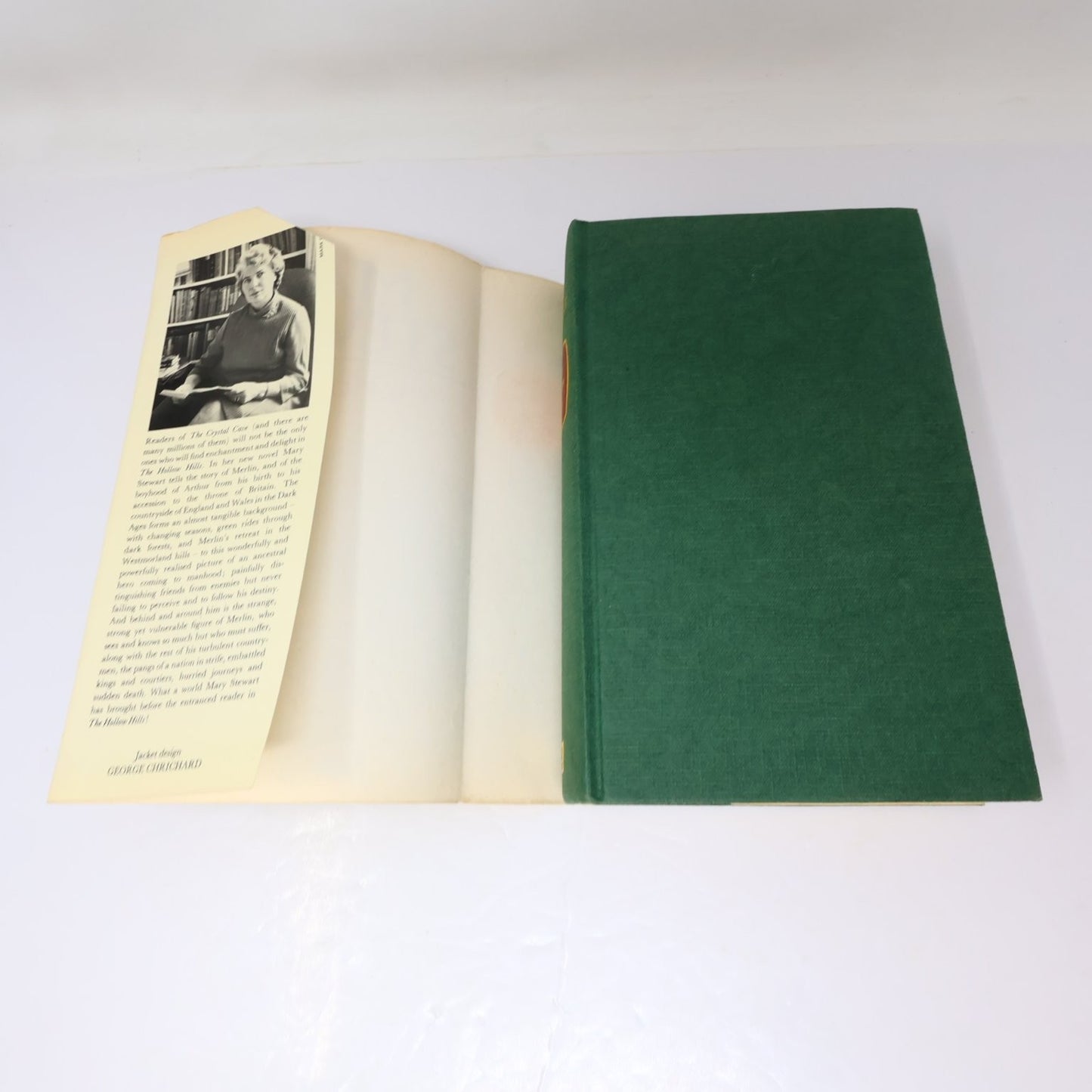 The Hollow Hills Mary Stewart 1973 UK Edition Arthurian Fiction Hodder Hardcover
