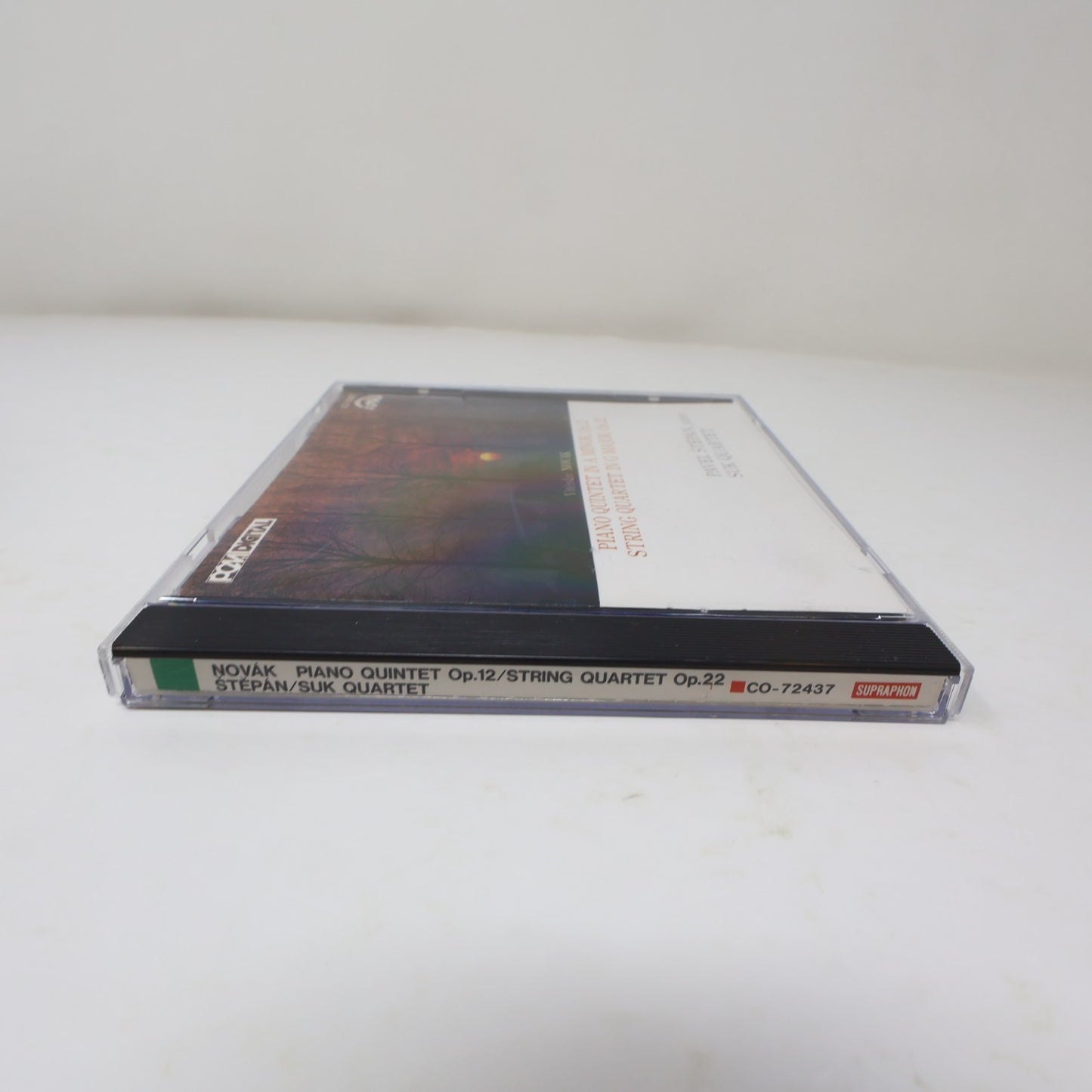 Viteslav Novak Piano Quintet Op 12/String Quartet Op 22 CD Pavel Stepan/Suk 1988