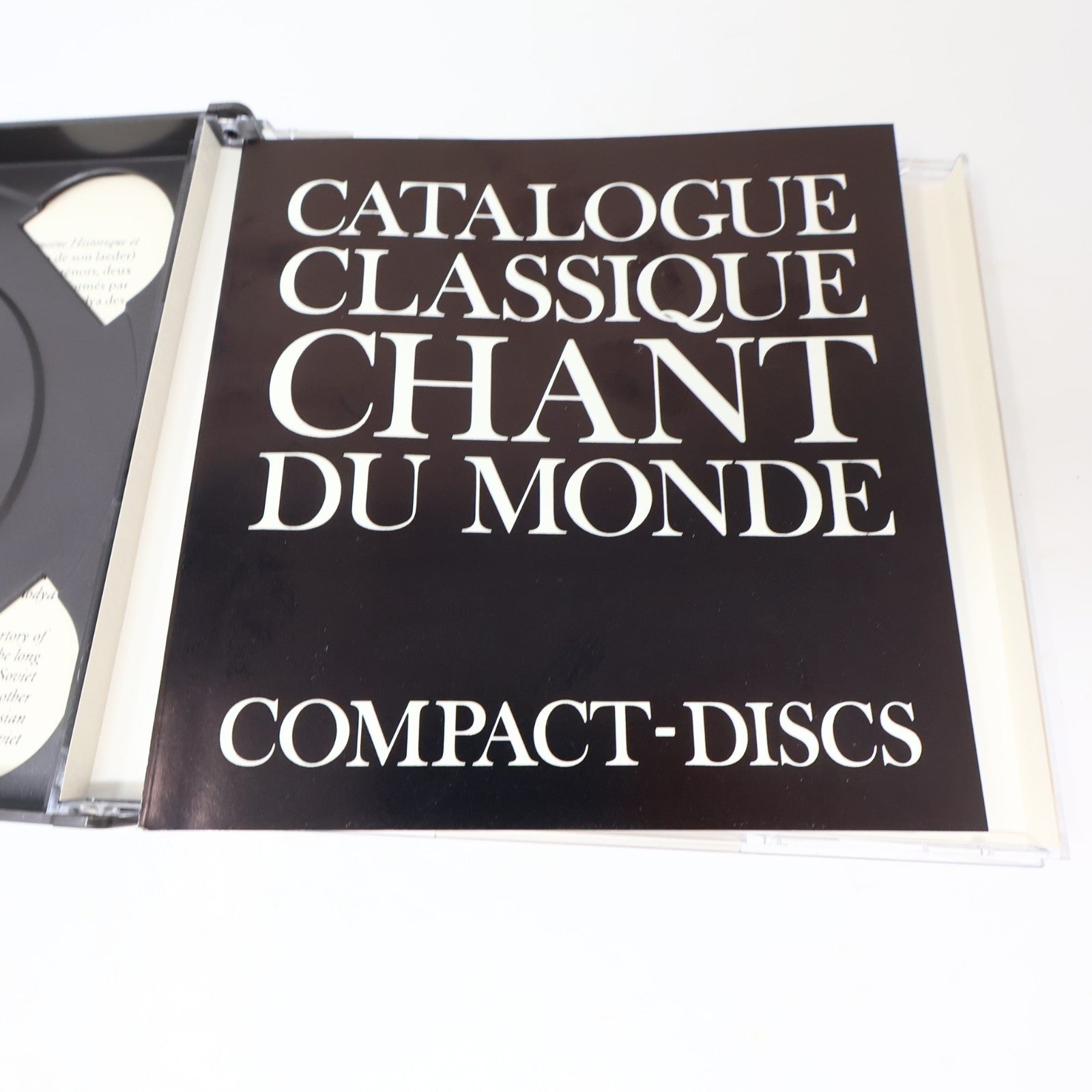 Chant Sacré Chant Profane CD Quatuor Masculin Voronov Sarti/Diletski/Degtiarev