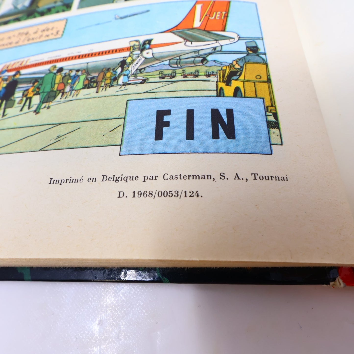Vol 714 Pour Sydney Les Aventures de Tintin Hergé Français Casterman 1971 HC B39