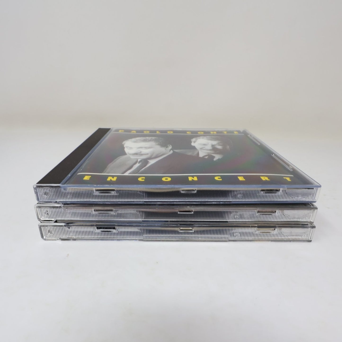 Paolo Conte 3 CD Lot Razmataz/Una Faccia in Prestito/En Concert Jazz World Music