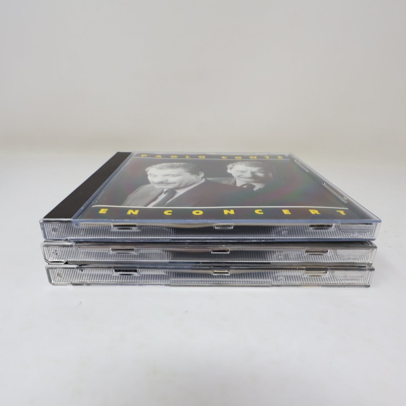 Paolo Conte 3 CD Lot Razmataz/Una Faccia in Prestito/En Concert Jazz World Music