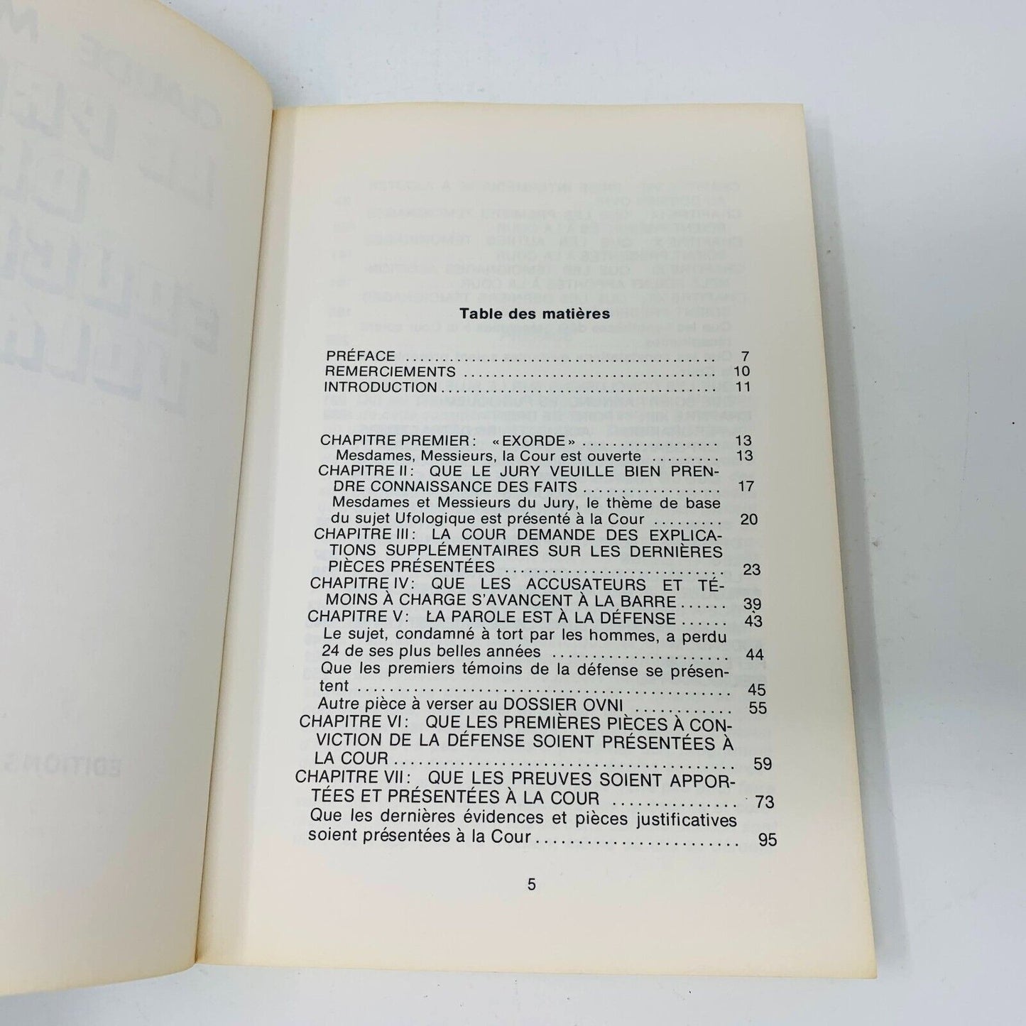 1976 Le Procès des Soucoupes Volantes de Claude Mac Duff Ovnis Extra-Terrestres
