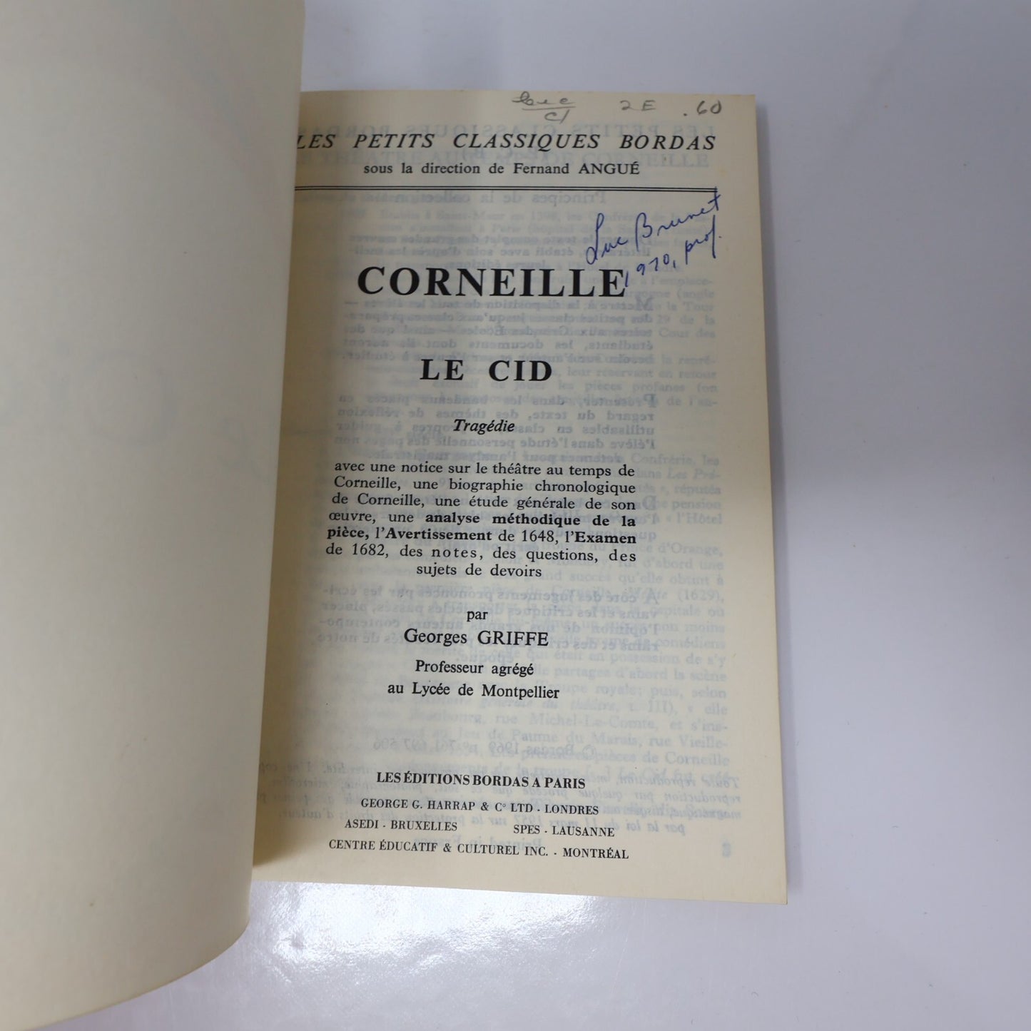 Les Petits Classiques Bordas Lot 29 Livres Littérature Théâtre Phèdre/Cid/Avare
