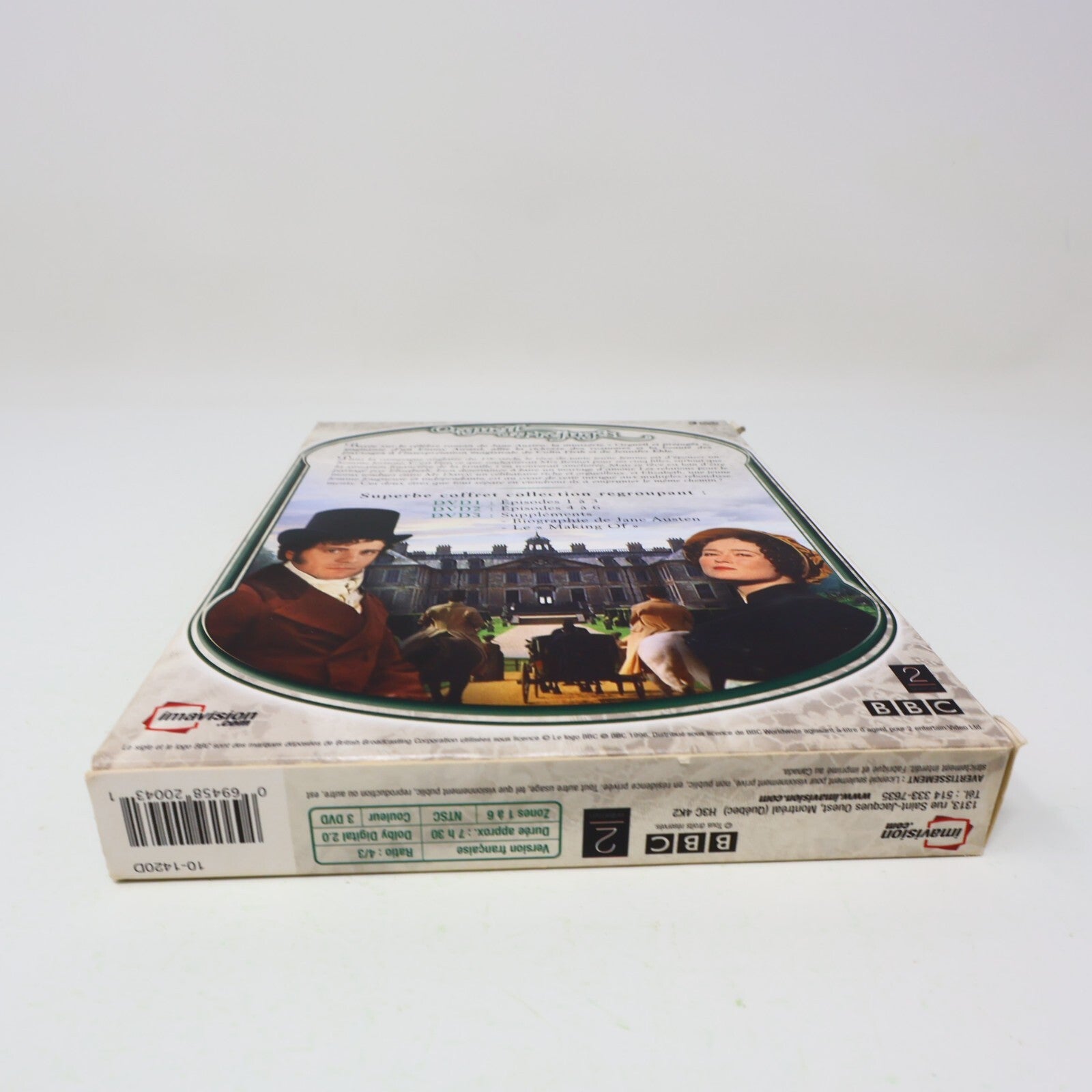Orgueil et Préjugés Coffret DVD Français NTSC Testé Colin Firth Jennifer Ehle