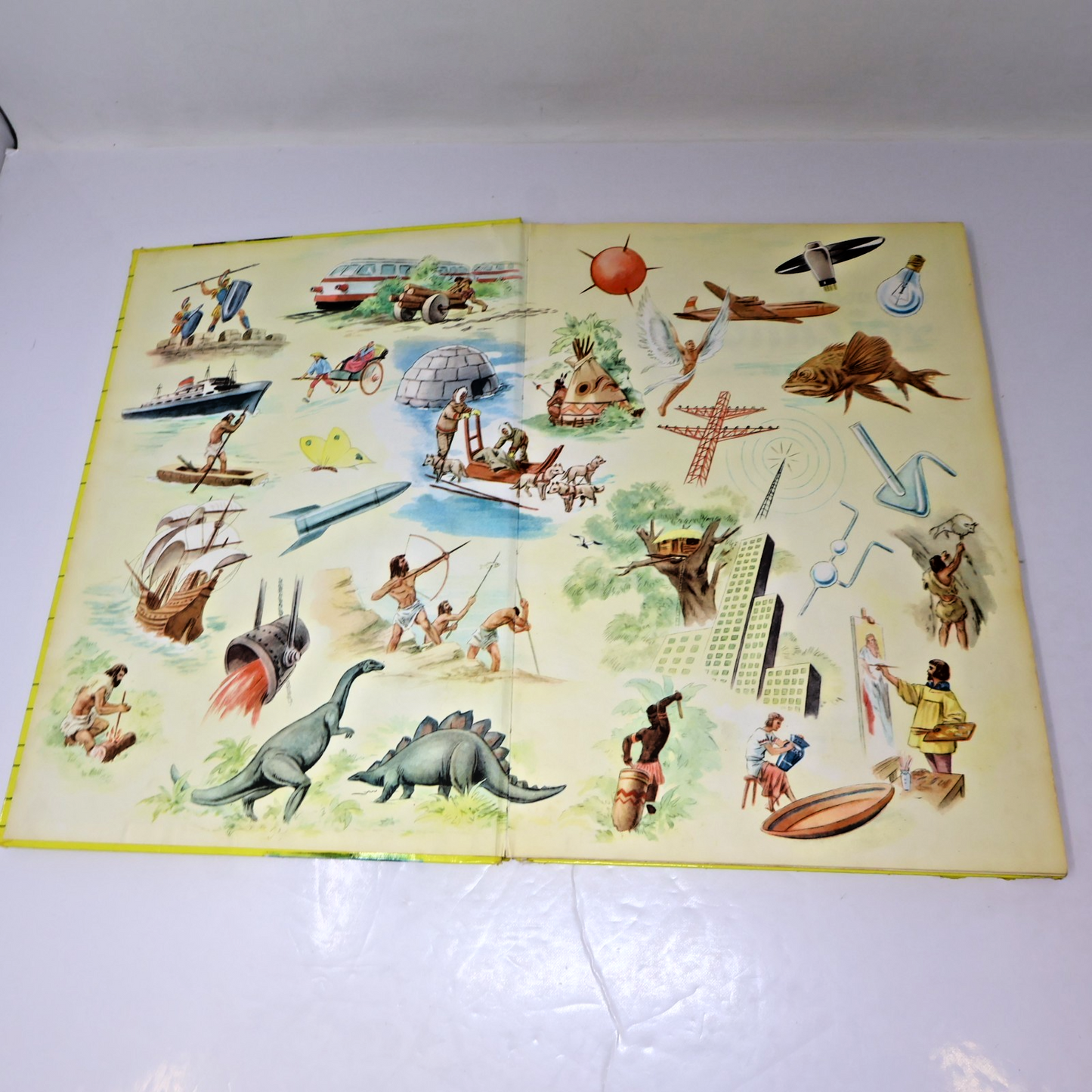 Le Nouveau Tout Connaître Encyclopédie en Couleurs Lot 24 Livres Histoire HC 60s