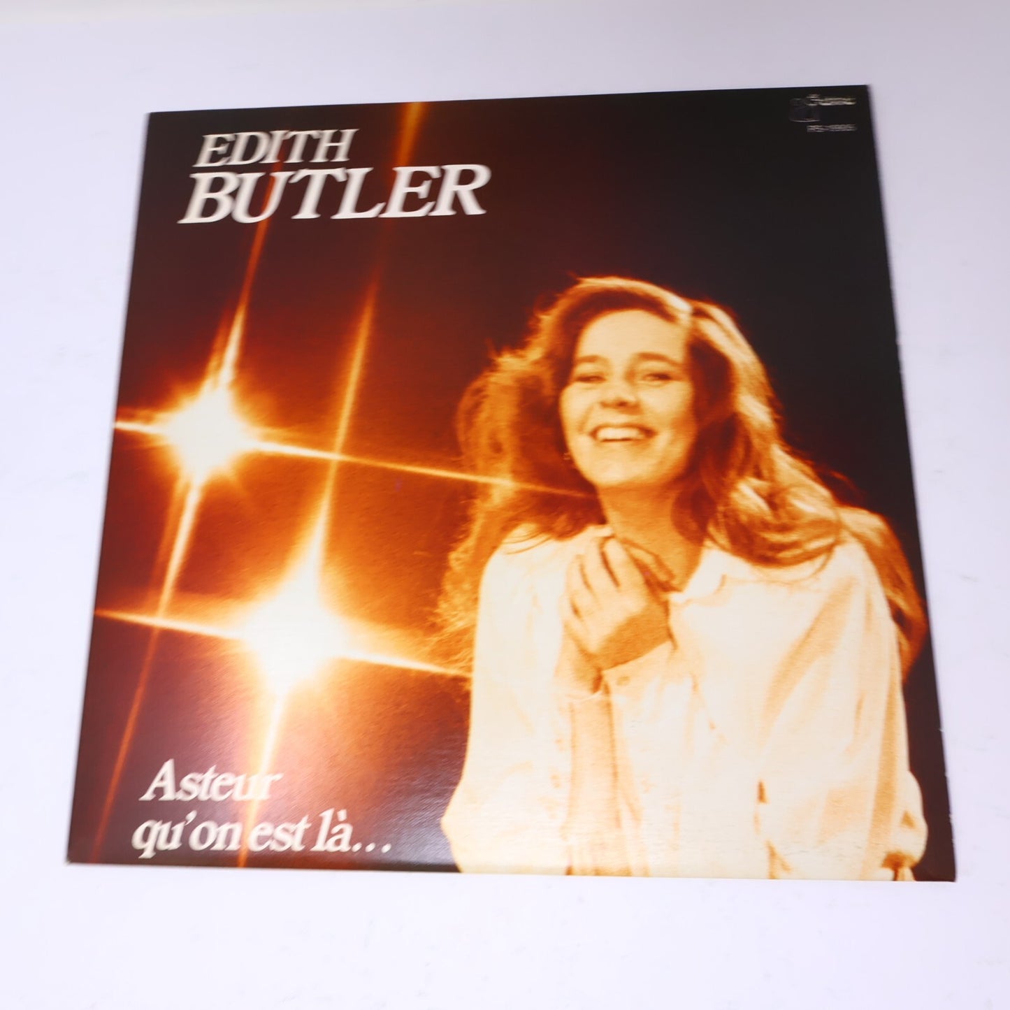 Edith Butler Lot 2 Disques LP Record Vinyl L'Espoir/Asteur Qu'on est Là....