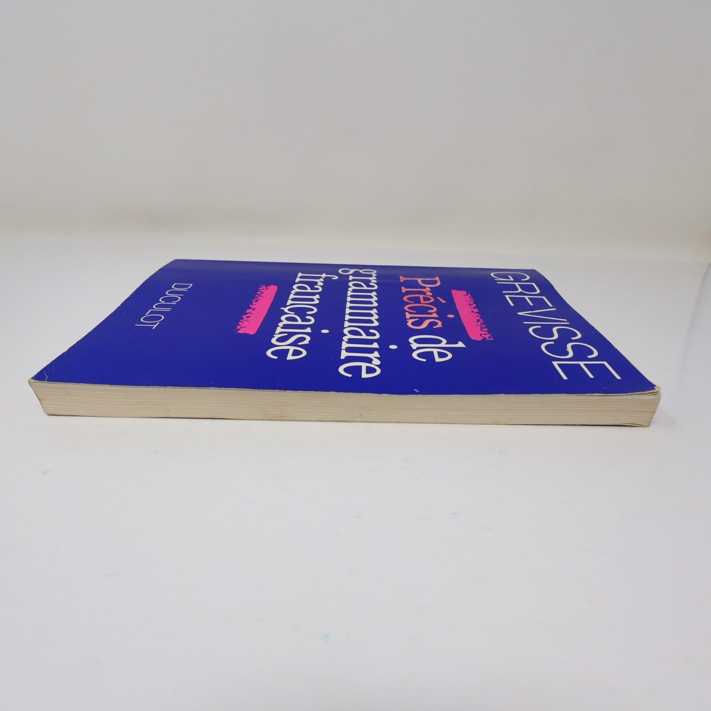 Précis de Grammaire Française Maurice Grevisse Duculot 1987 PB French Éducation
