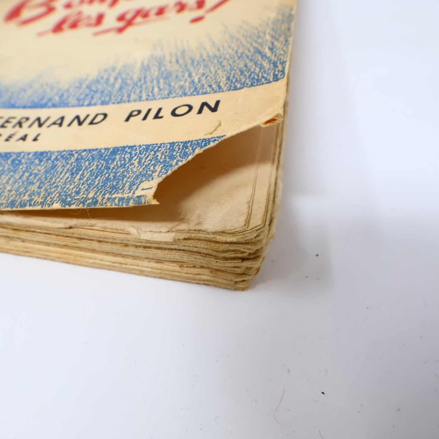 1948 Bonjour les Gars! Jean Narrache/Émile Coderre Éditions Fernand Pilon Poésie
