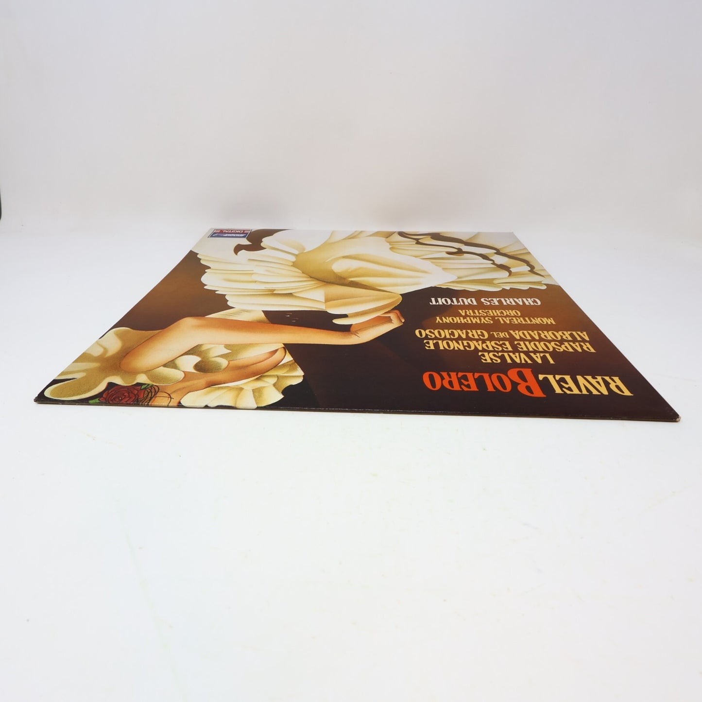 Ravel Bolero/La Valse/Rapsodie Espagnole Charles Dutoit Record Vinyl LDR 71059