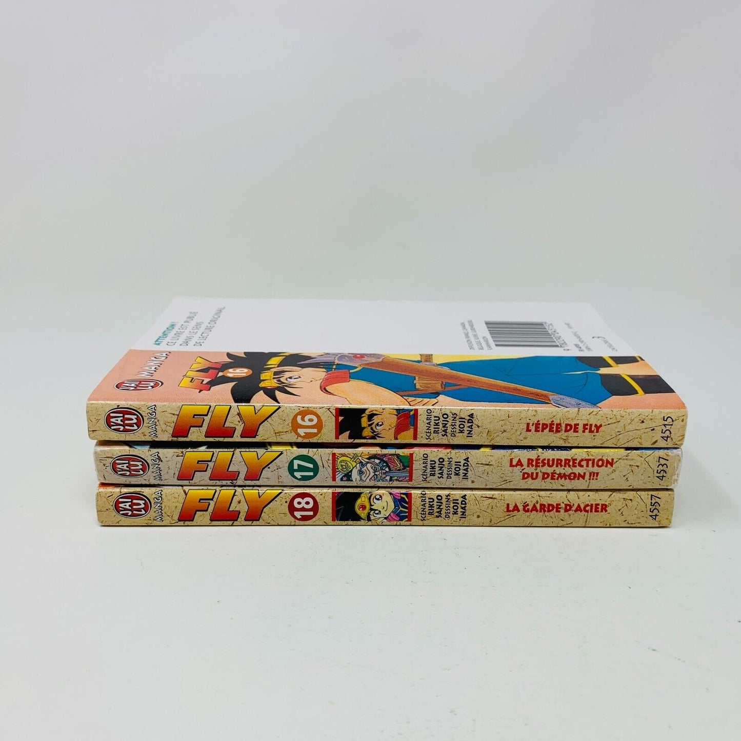 Fly 16-17-18 J'ai Lu Mangas Français Riku Sanjo Koji Inada Dragon Quest Lot de 3
