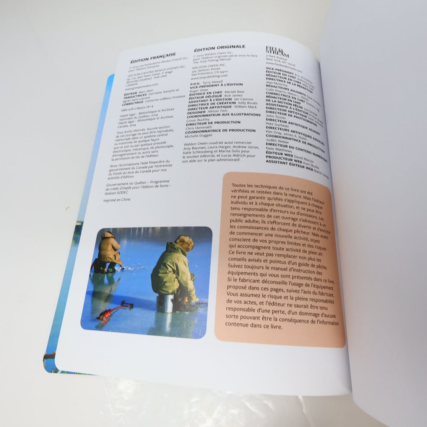 Guide Total Techniques de Pêche Joe Cermele 2014 en Français/French Fishing