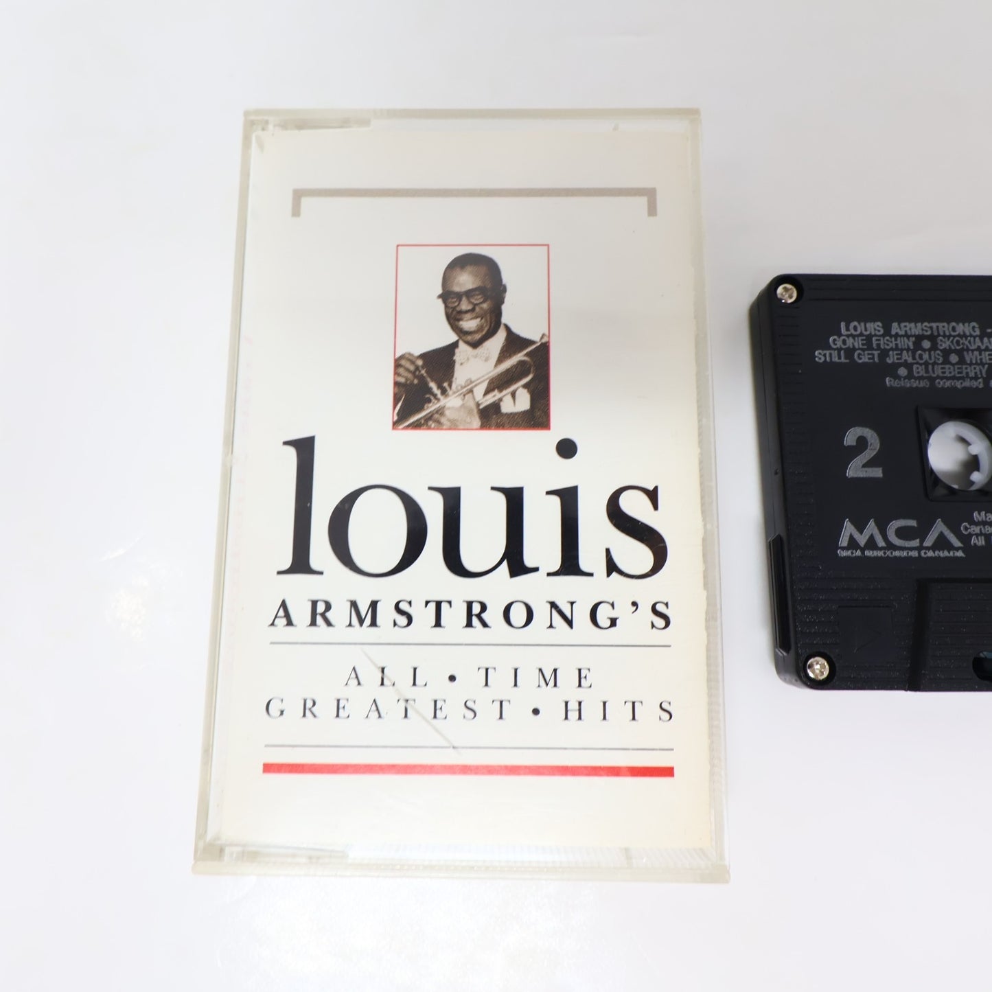 Louis Armstrong's All Time Greatest Hits Cassette What A Wonderful World/Chloe
