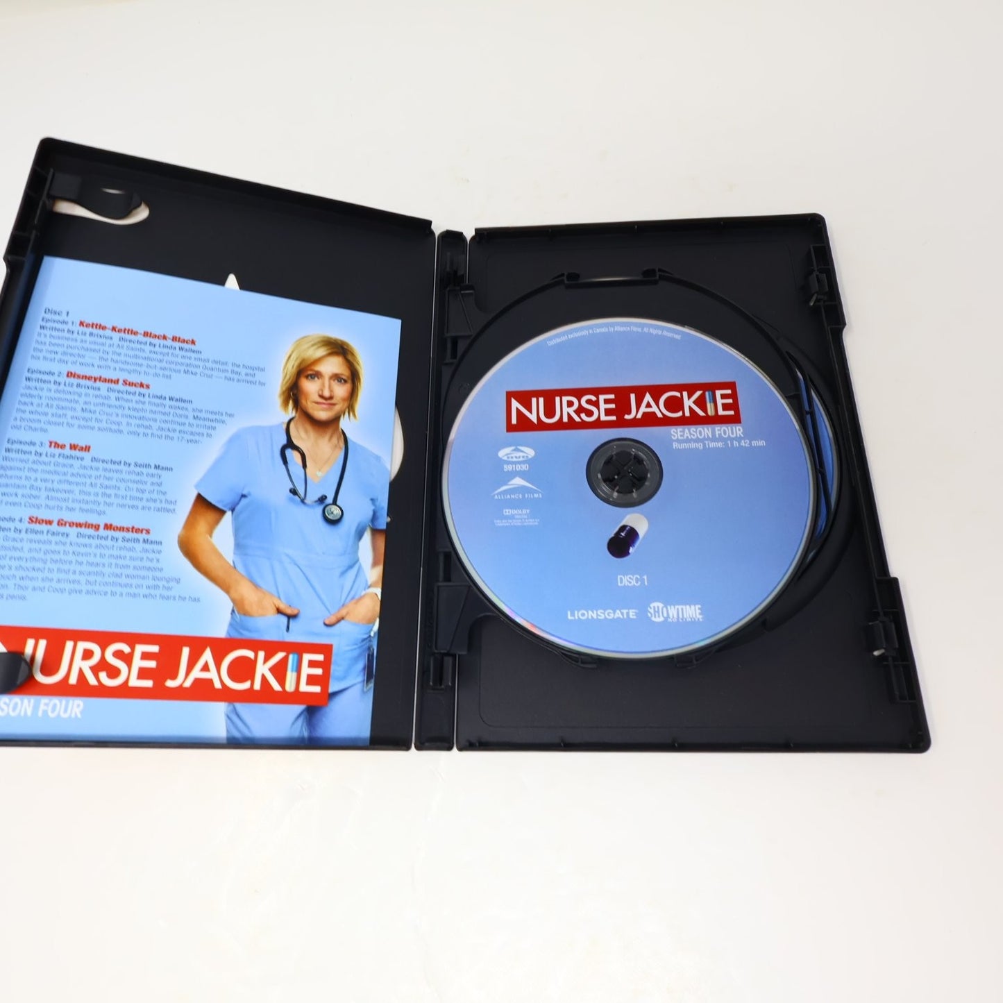 Nurse Jackie 3 DVD Lot 2009-2011 Seasons 1-2 & 4 Edie Falco Drama Comedy NTSC
