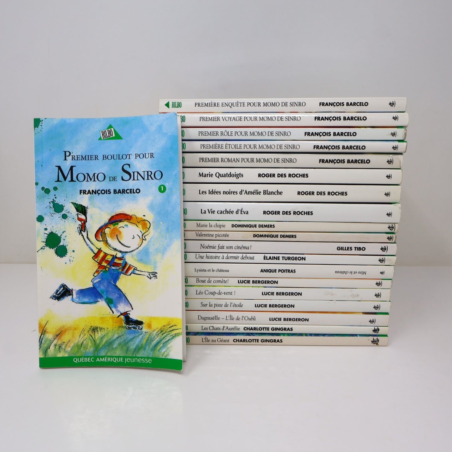 Bilbo Lot 20 Livres Momo de Sinro/Marie Quatdoigts/Abel et Léo/Valentine Picotée