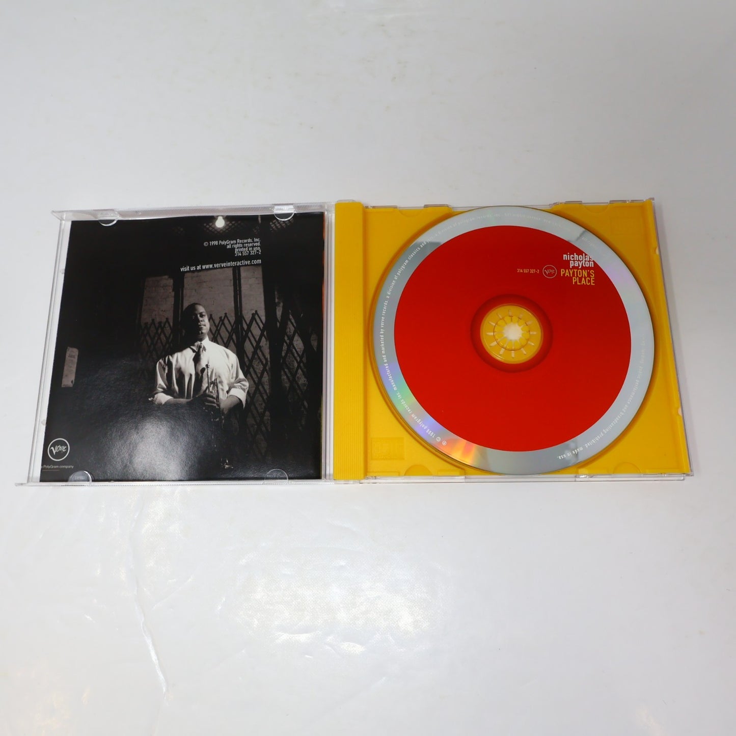 Nicholas Payton 2 CDs Lot Payton's Place/Gumbo Nouveau Jazz 1996 1998 Verve 90s
