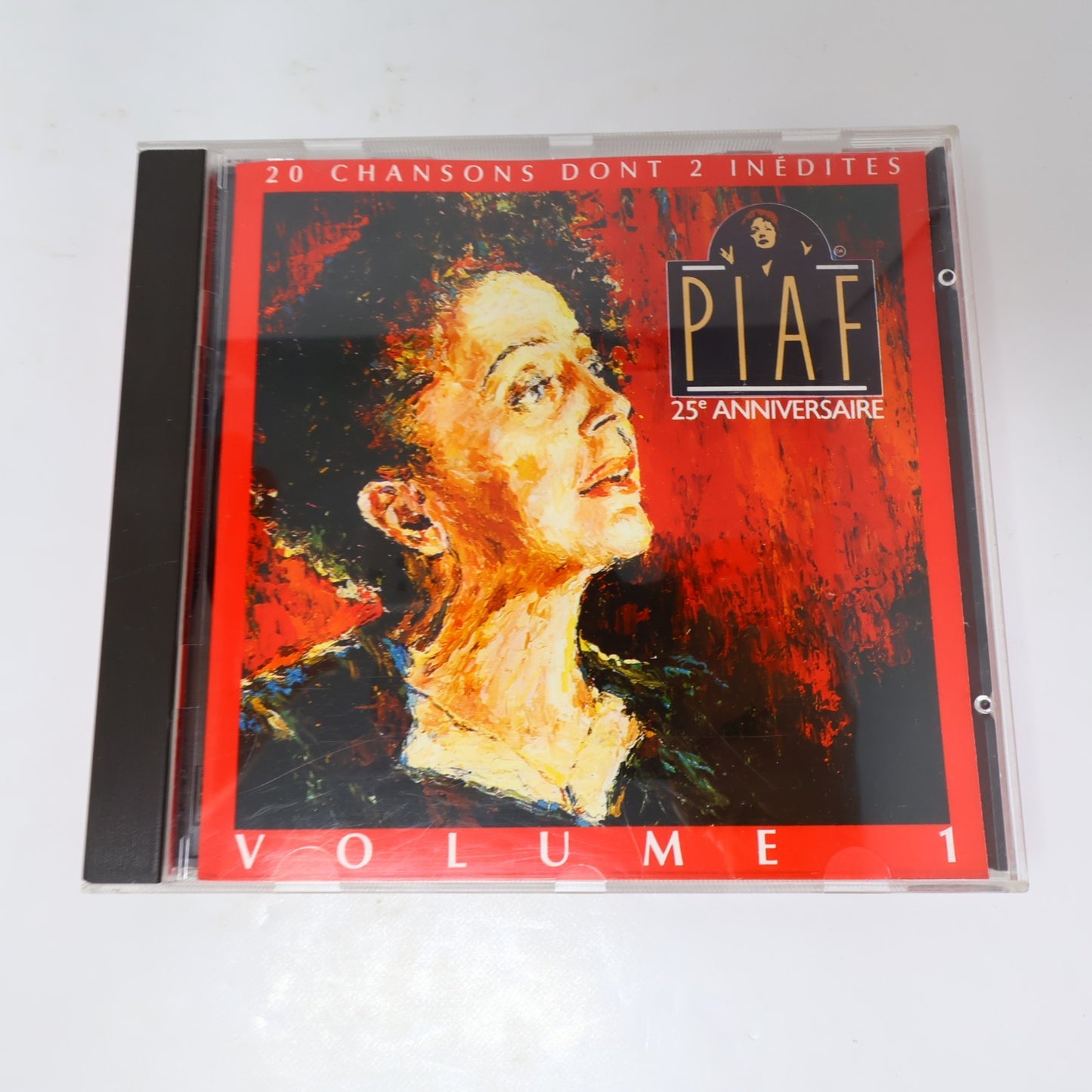 Édith Piaf 25e Anniversaire Volume #1-2 Série Complète Lot 2 CDs EMI Pop 1988