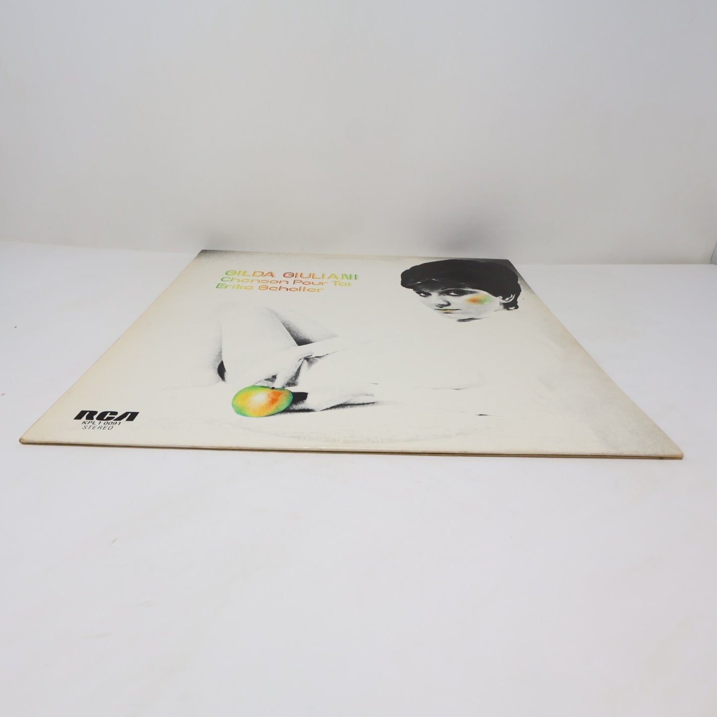Gilda Giuliani Chanson pour toi Erika Scholler Disque LP 1975 Record KPL1 0091