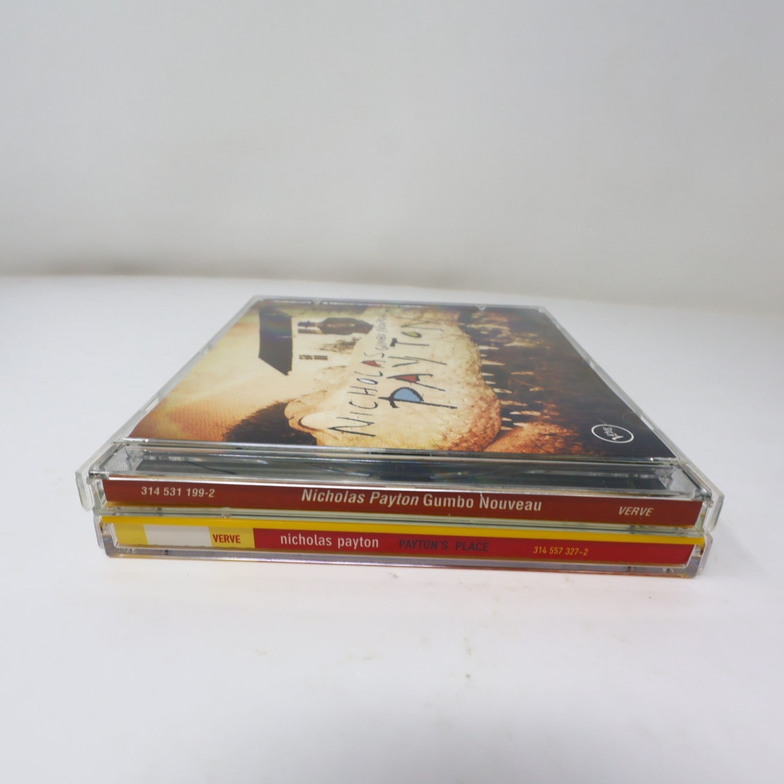Nicholas Payton 2 CDs Lot Payton's Place/Gumbo Nouveau Jazz 1996 1998 Verve 90s