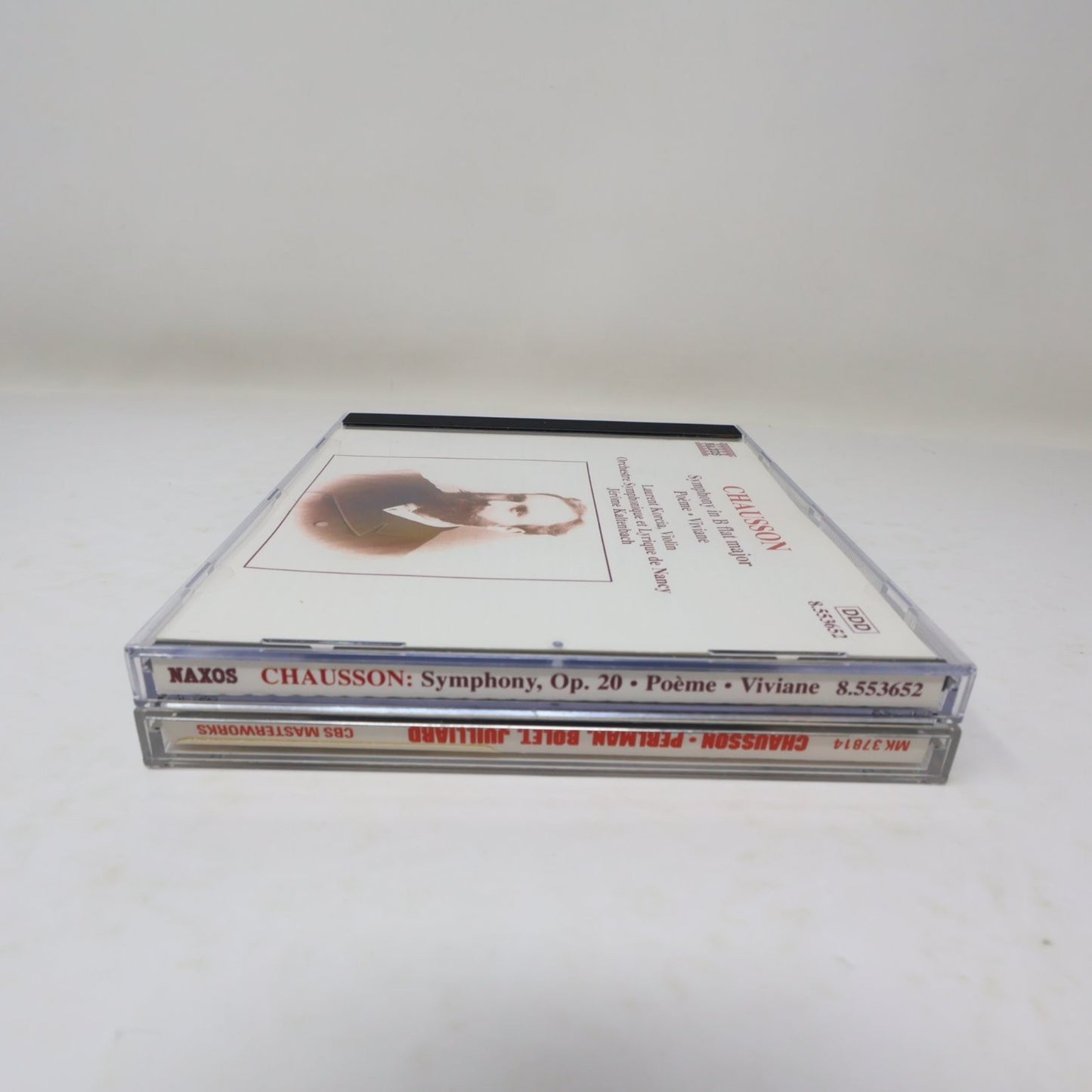 Chausson 2 CD Lot Symphony Op. 20/Poème/Viviane/Concert Violin Piano Classical
