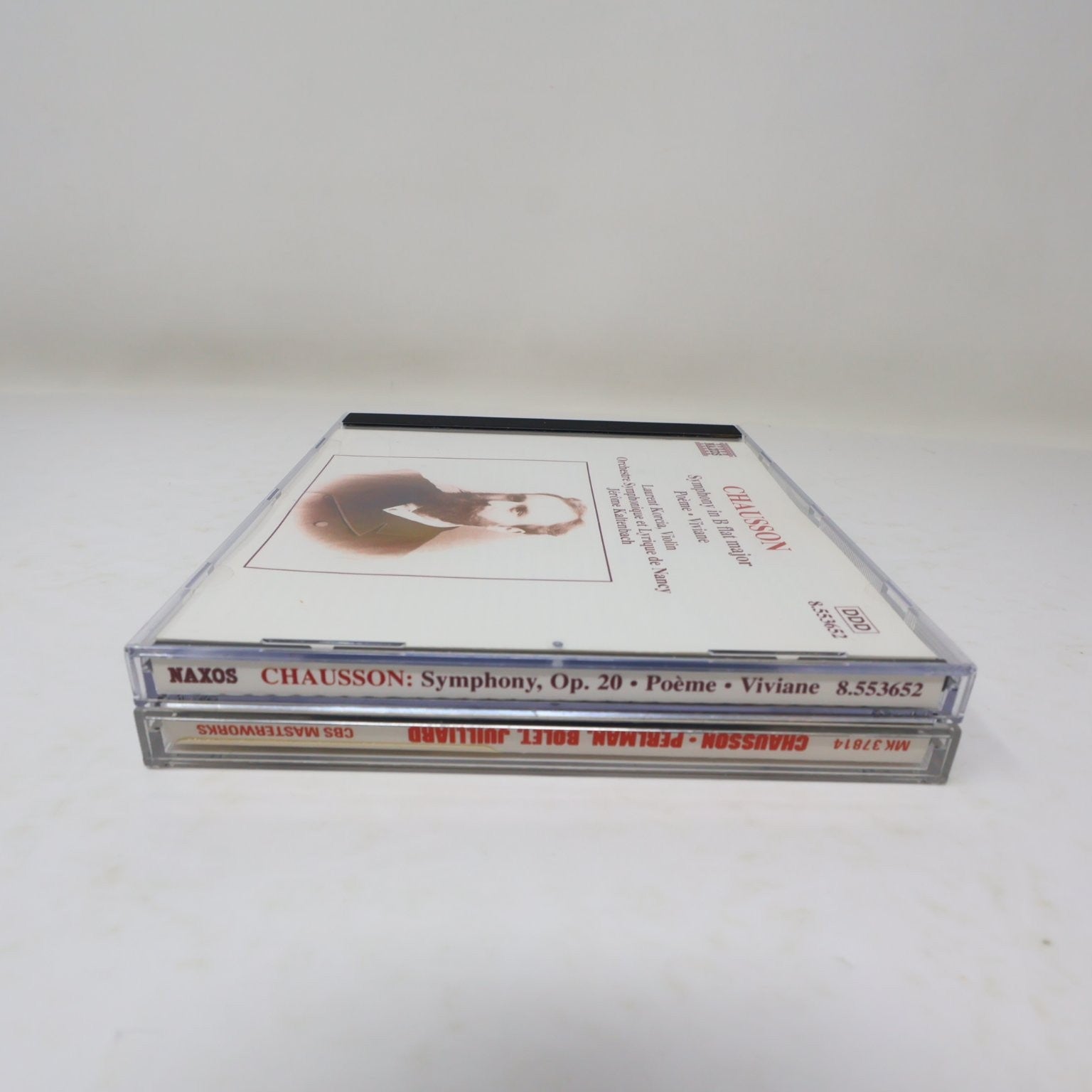 Chausson 2 CD Lot Symphony Op. 20/Poème/Viviane/Concert Violin Piano Classical