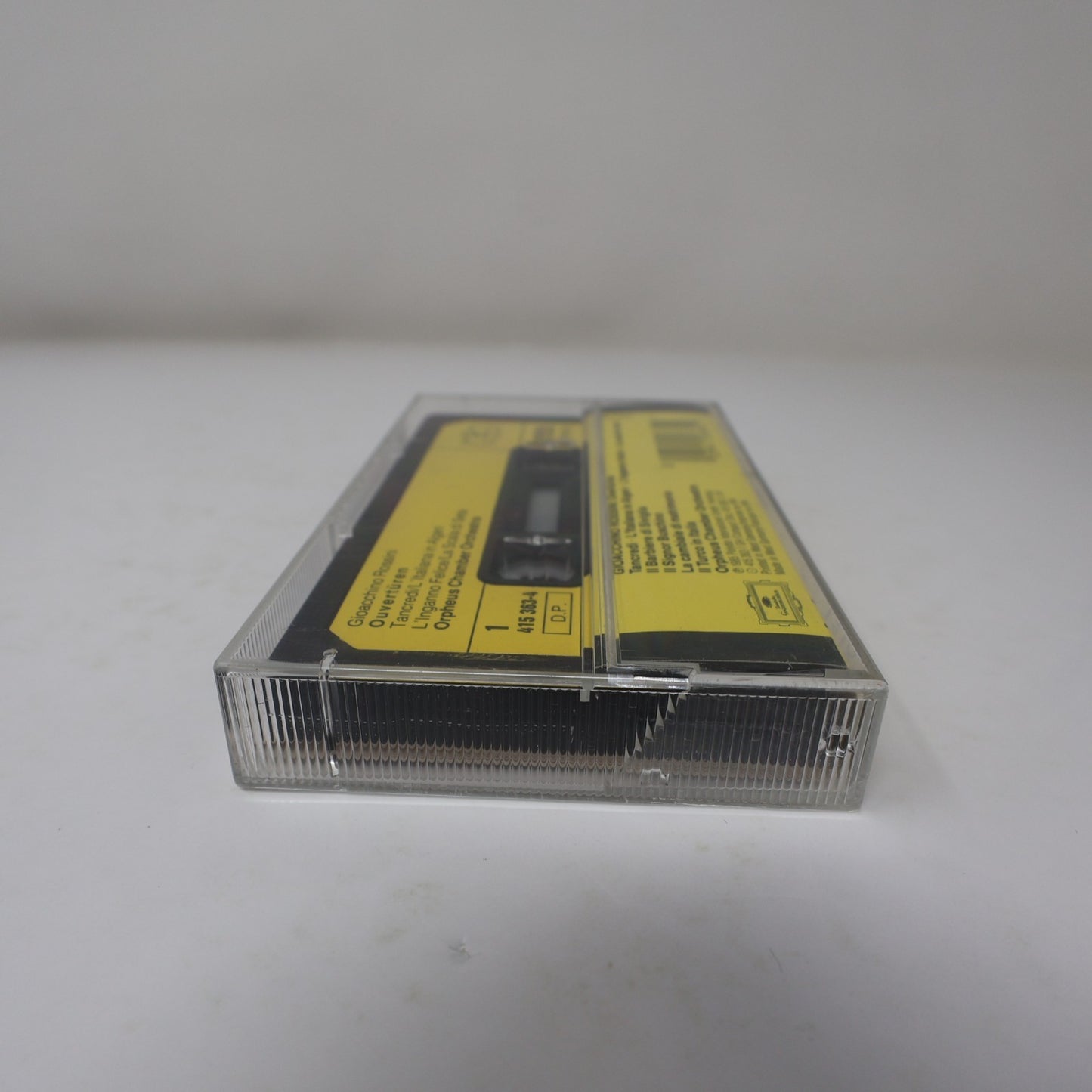Rossini-Overtures Cassette Orpheus Chamber Orchestra 1985 DGG 415 363-4 Tancredi
