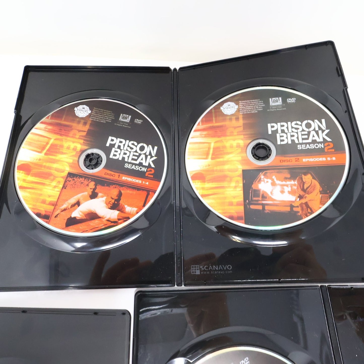 Prison Break Season 1 & 2 DVD Lot 2005-2007 Sets Wentworth Miller Region 1 NTSC