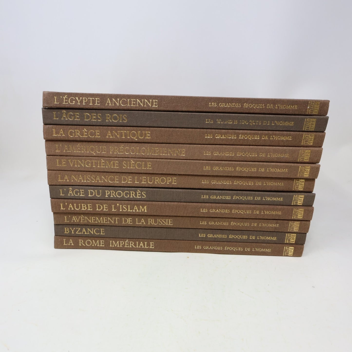 Les Grandes Époques de l'Homme Lot 11 Livres Français French Time Life 1970s-80s