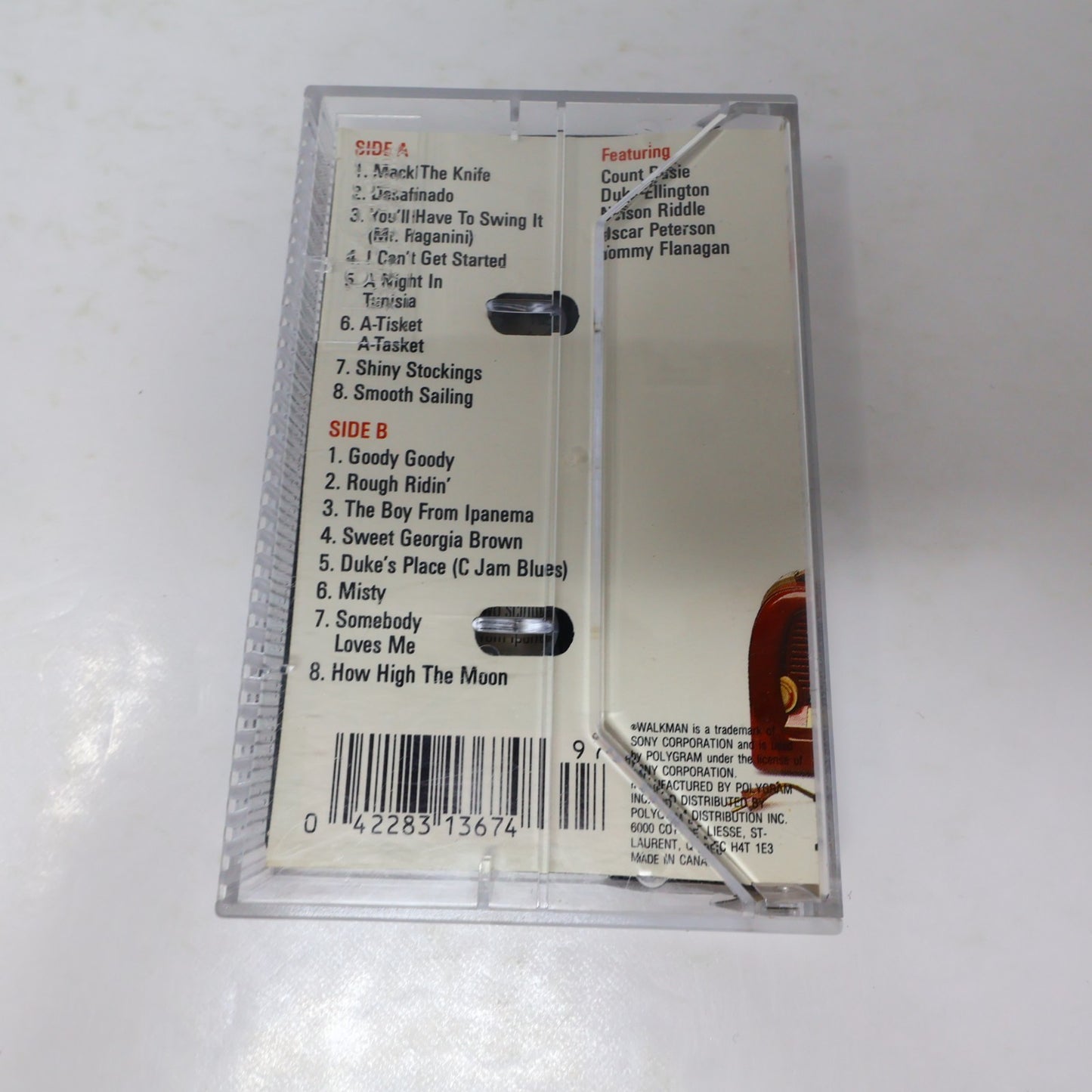 Ella Fitzgerald 2 Cassette Lot Essential Ella Mack The Knife/Manhattan/Blue Moon