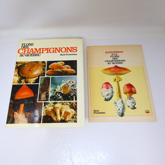 Flore des Champignons au Québec & Supplément René Pomerleau 1980 Fungi Français