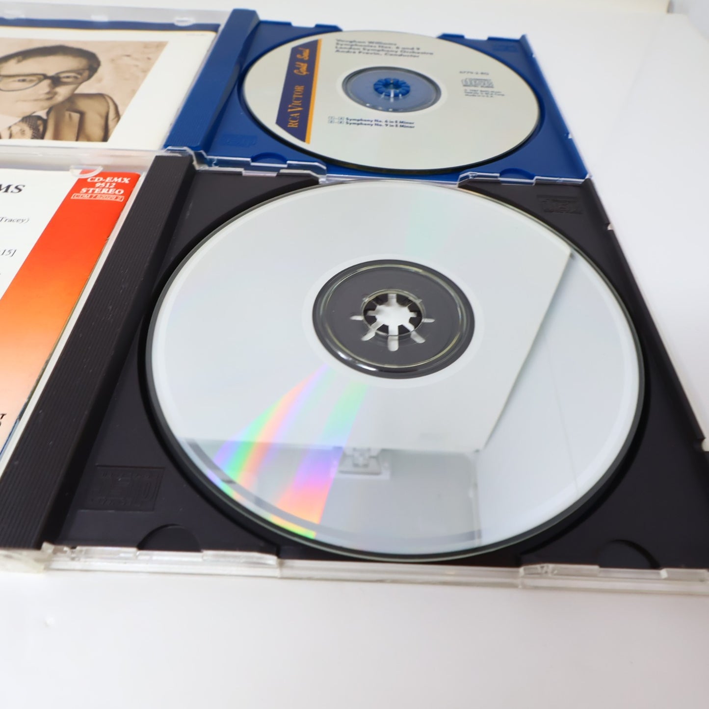 Ralph Vaughan Williams 7 CDs Lot Symphony #4-5-6 8-9/Sinfonia Antartica