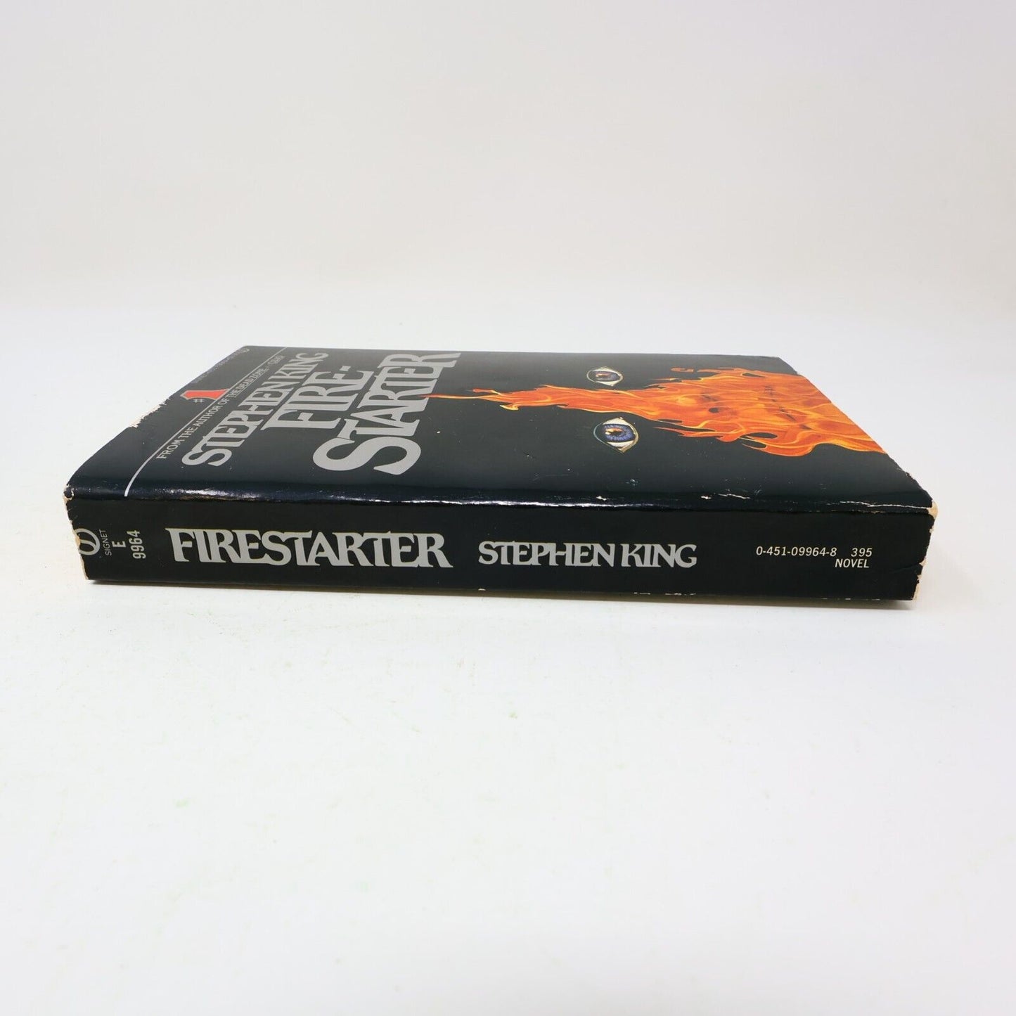 1981 Firestarter Stephen King Horror 2nd Print Signet Paperback Book 80s PB